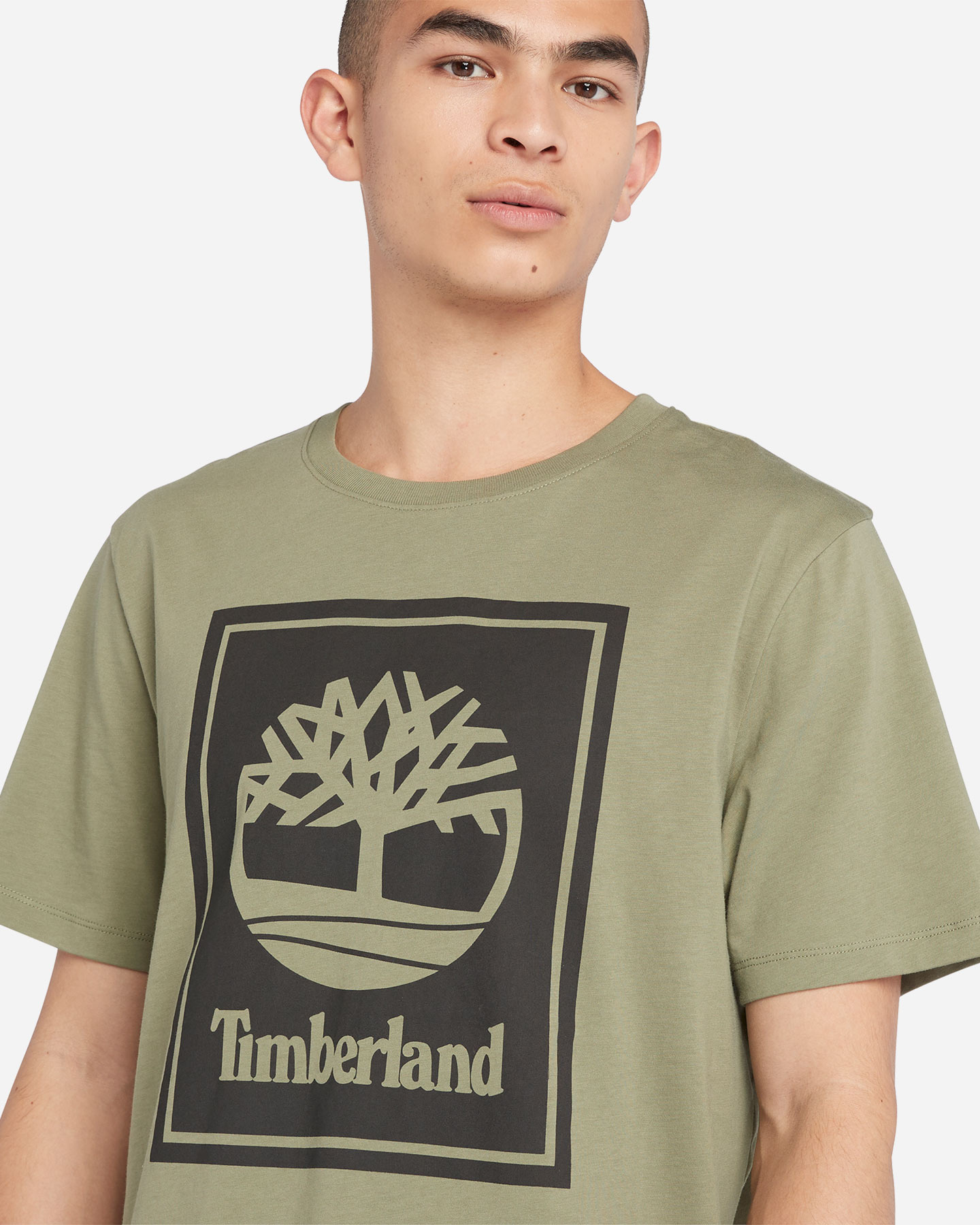 T-shirt TIMBERLAND STACK LOGO M - Verde - 4 | Cisalfa Sport
