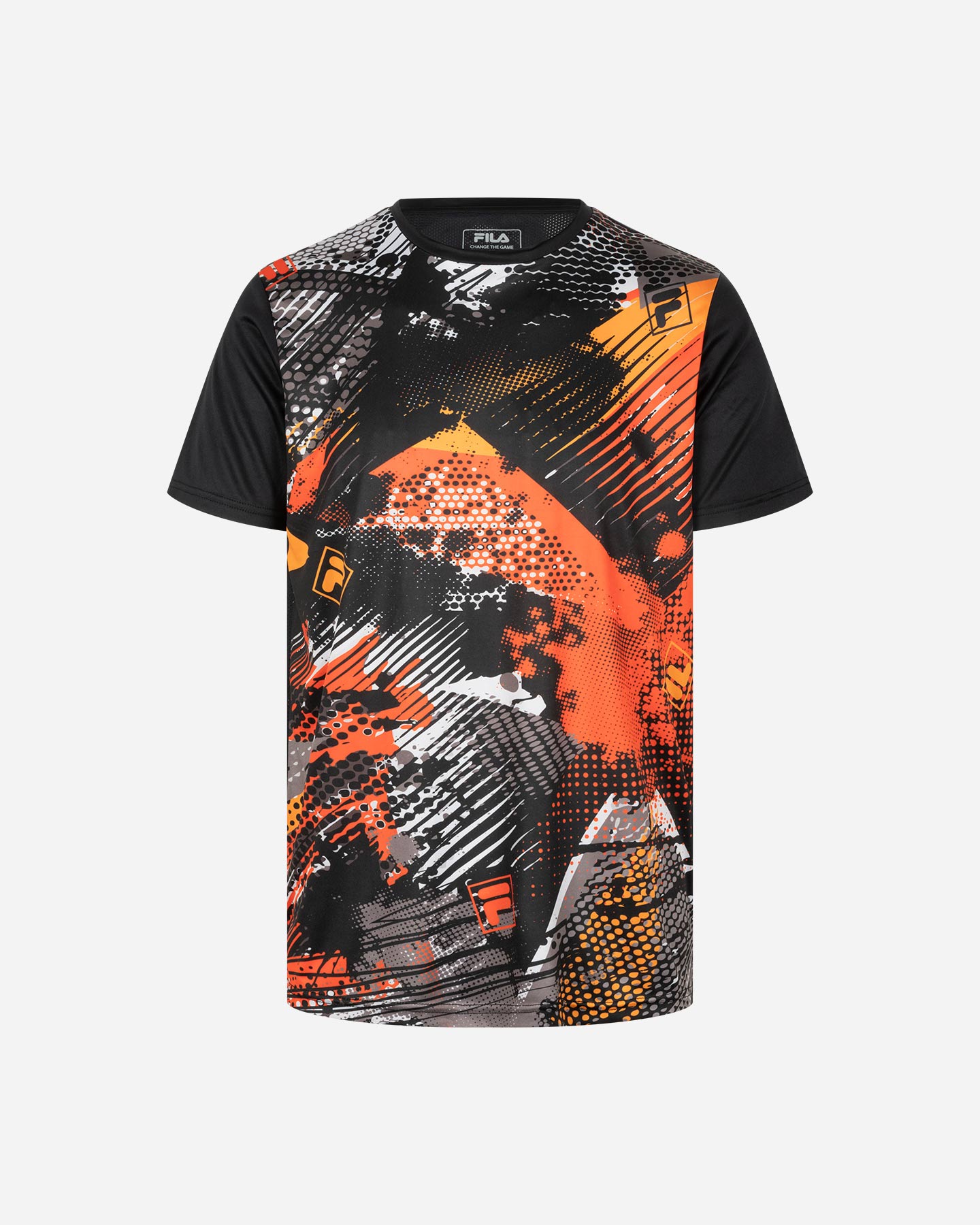 T-shirt tennis FILA PADEL MATCH M - Nero - 0 | Cisalfa Sport