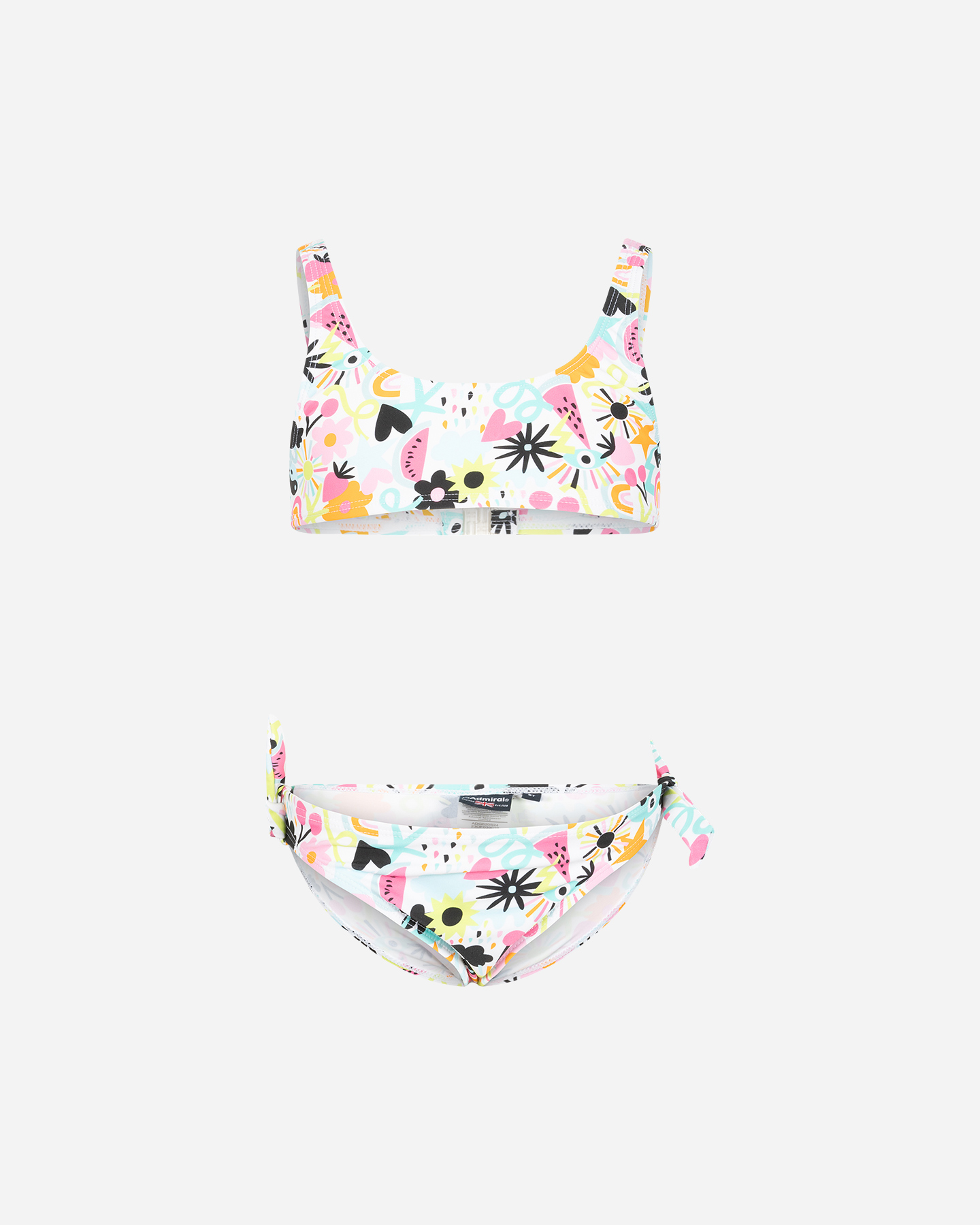 Bikini ADMIRAL MULTICOLOR JR - Bianco - 0 | Cisalfa Sport