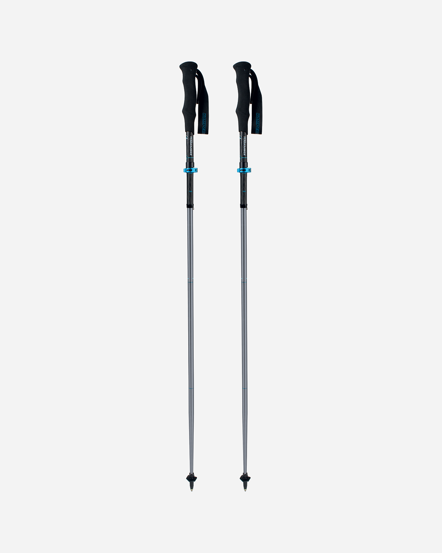 Bastoncini trekking KOMPERDELL TRAILSTICK CARBON C7 VARIO - Nero - 0 | Cisalfa Sport
