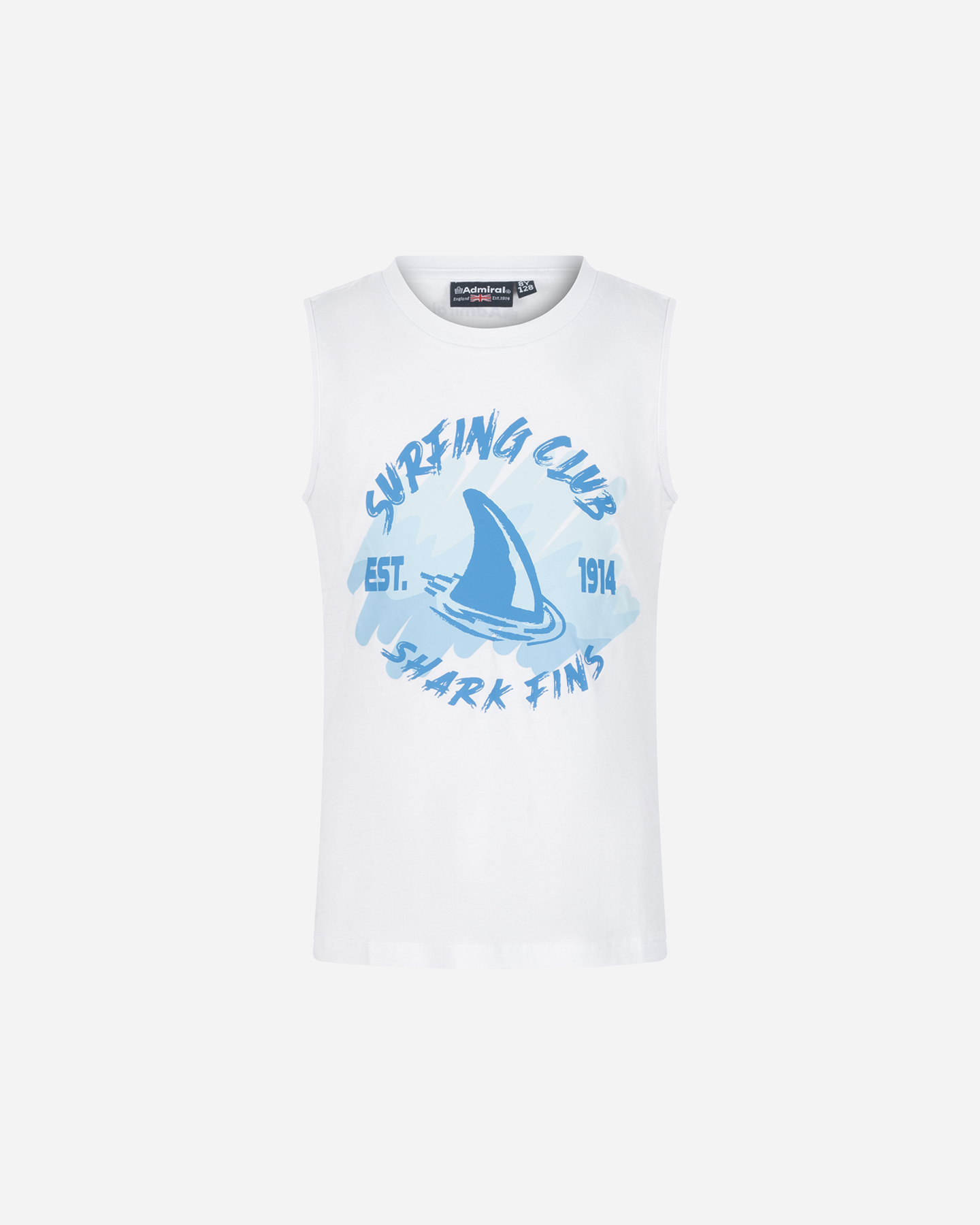 T-shirt ADMIRAL SHARKY JR - Bianco - 0 | Cisalfa Sport