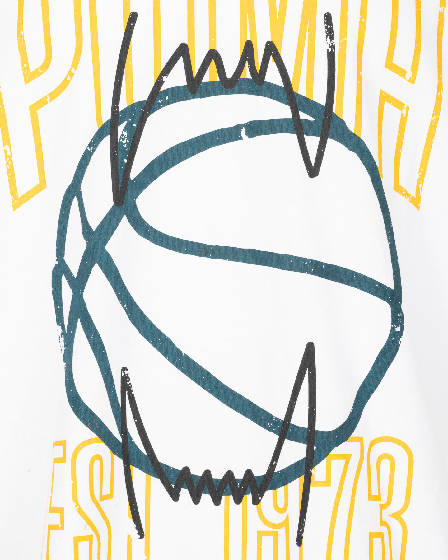 T-shirt PUMA WINNING SHOT 3 BALL GFX M - Bianco - 2 | Cisalfa Sport