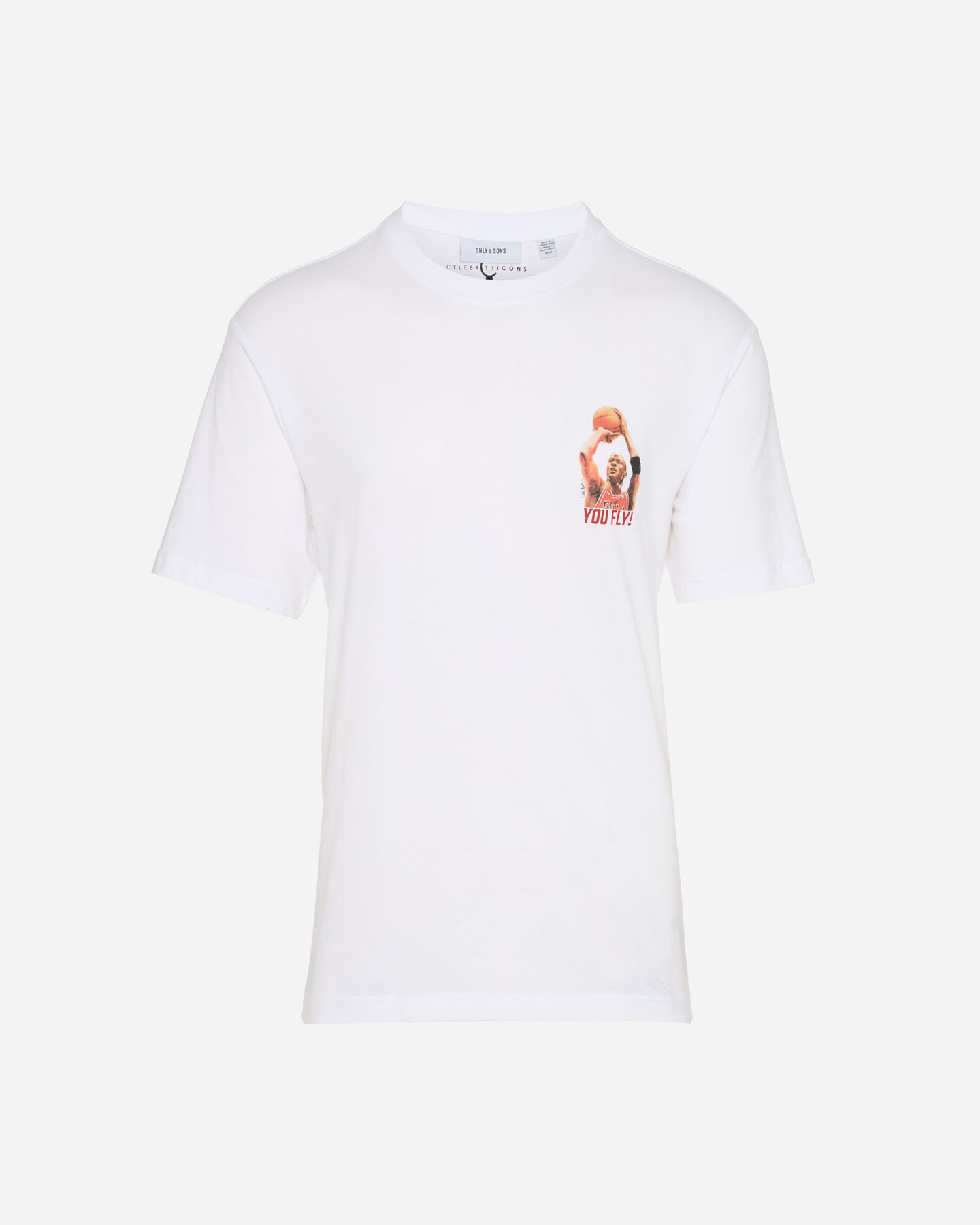 T-shirt ONLY & SONS JORDAN RLX M - Bianco - 0 | Cisalfa Sport
