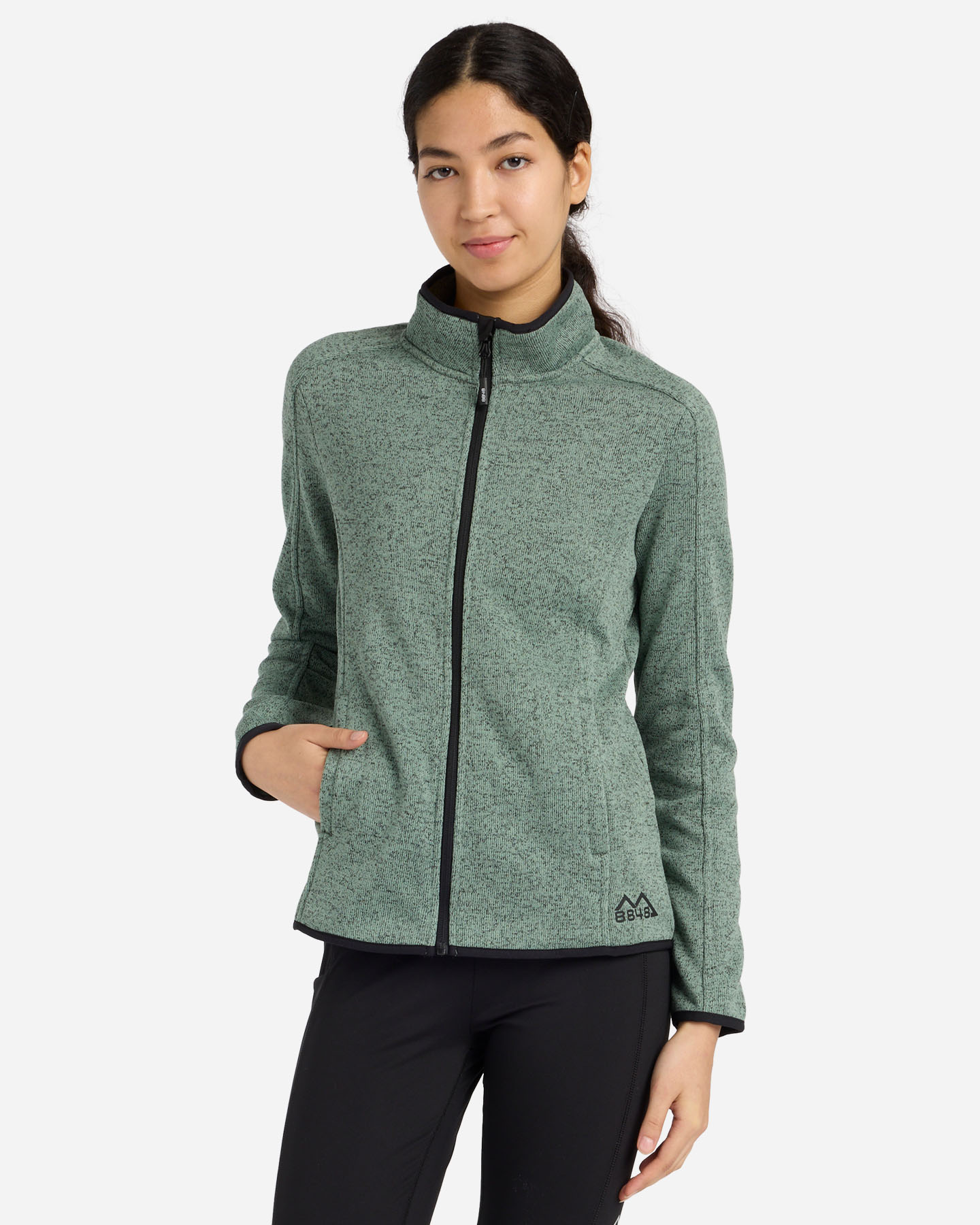 Pile 8848 MOUNTAIN ESSENTIAL W - Verde - 0 | Cisalfa Sport