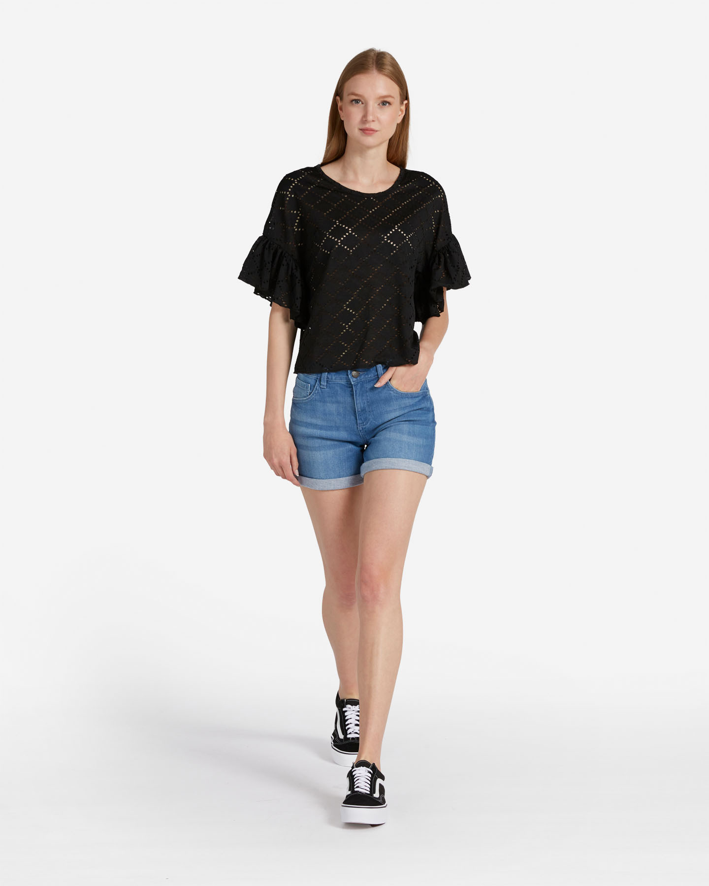 T-shirt MISTRAL ETNIC COLLECTION W - Nero - 3 | Cisalfa Sport