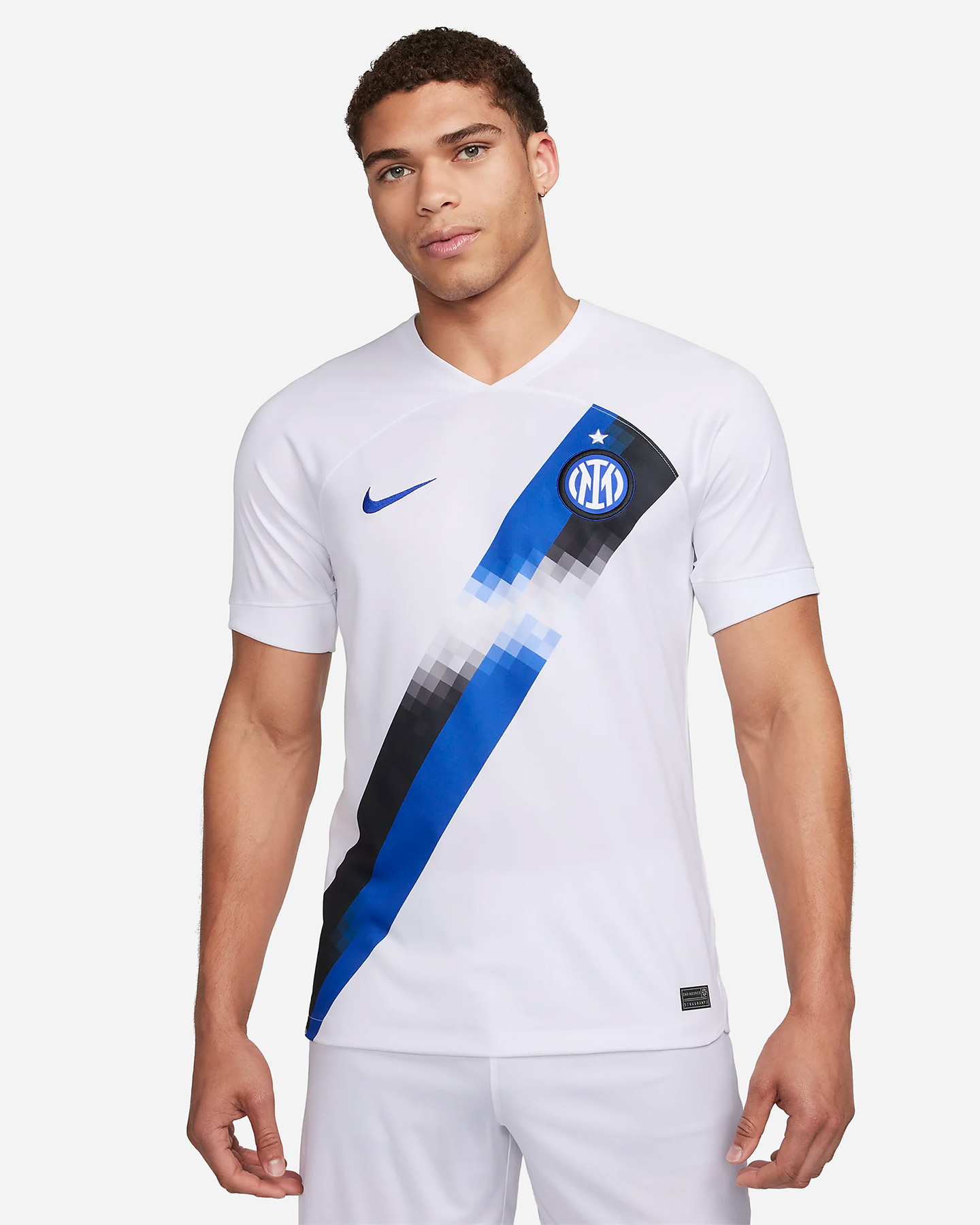 Maglia calcio ufficiale NIKE DRI FIT INTER AWAY 23-24 M - Bianco - 0 | Cisalfa Sport