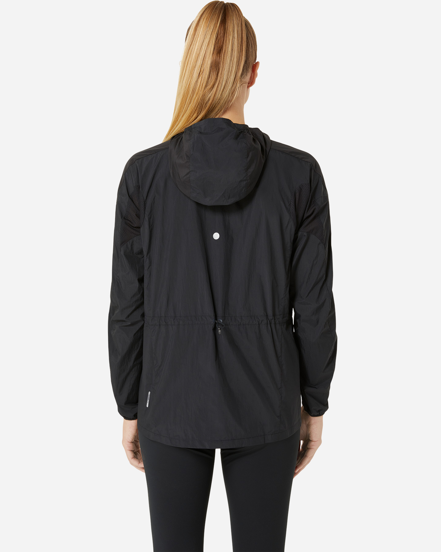 Giacca running ASICS ROAD PACKABLE W - Nero - 2 | Cisalfa Sport