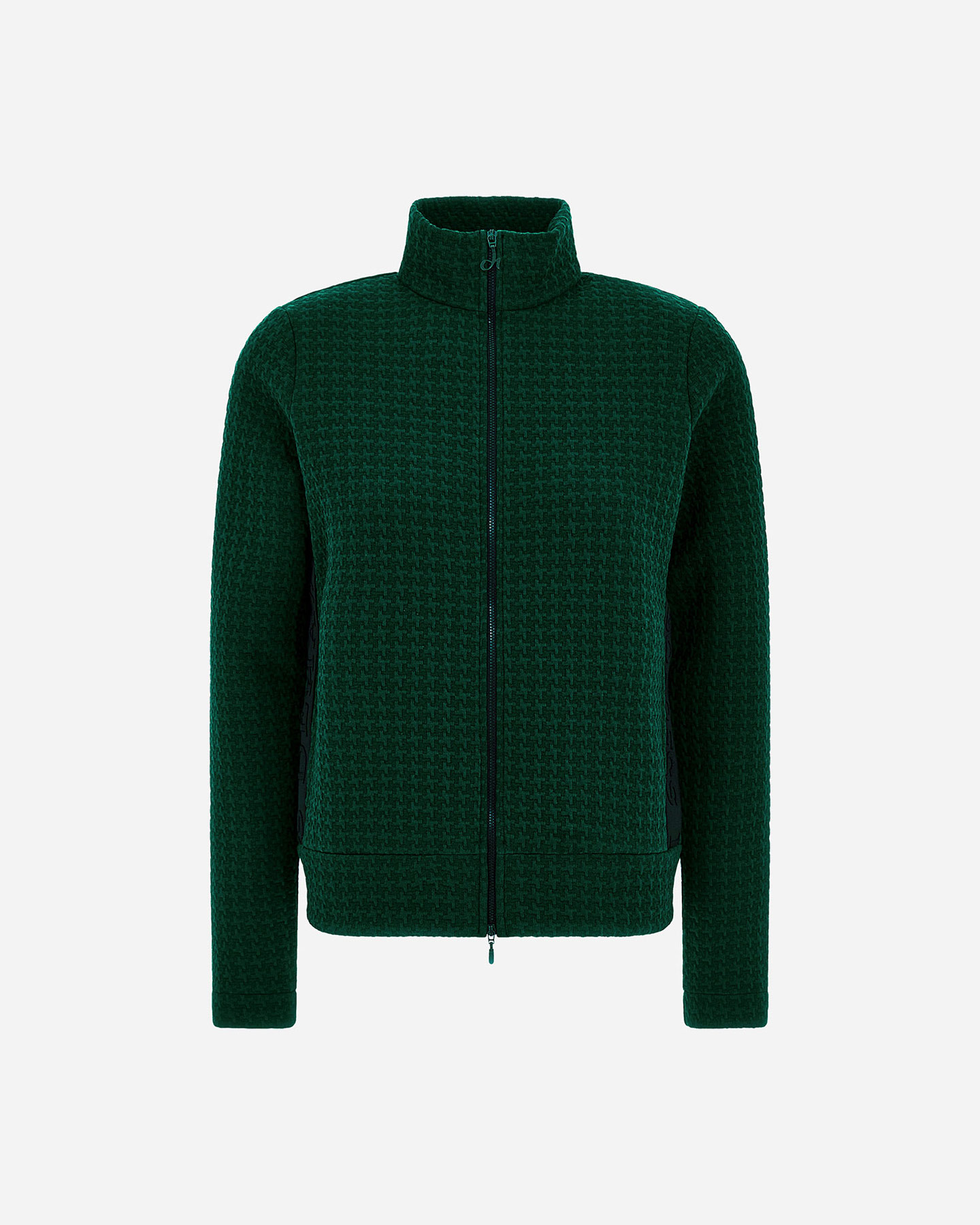 Felpa DEHA BICOLOR PIED POULE W - Verde - 0 | Cisalfa Sport
