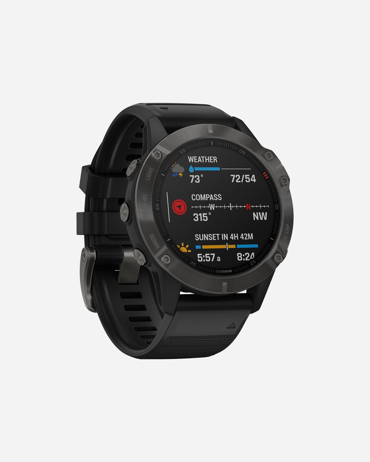 Orologio multifunzione GARMIN FENIX 6 SAPPHIRE - 3 | Cisalfa Sport