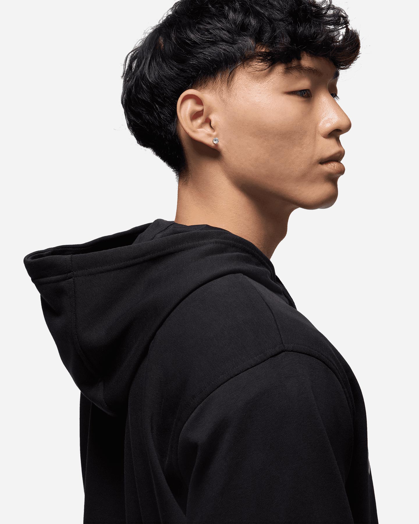 Felpa NIKE FLC JORDAN SPORT DRI FIT M - Nero - 5 | Cisalfa Sport