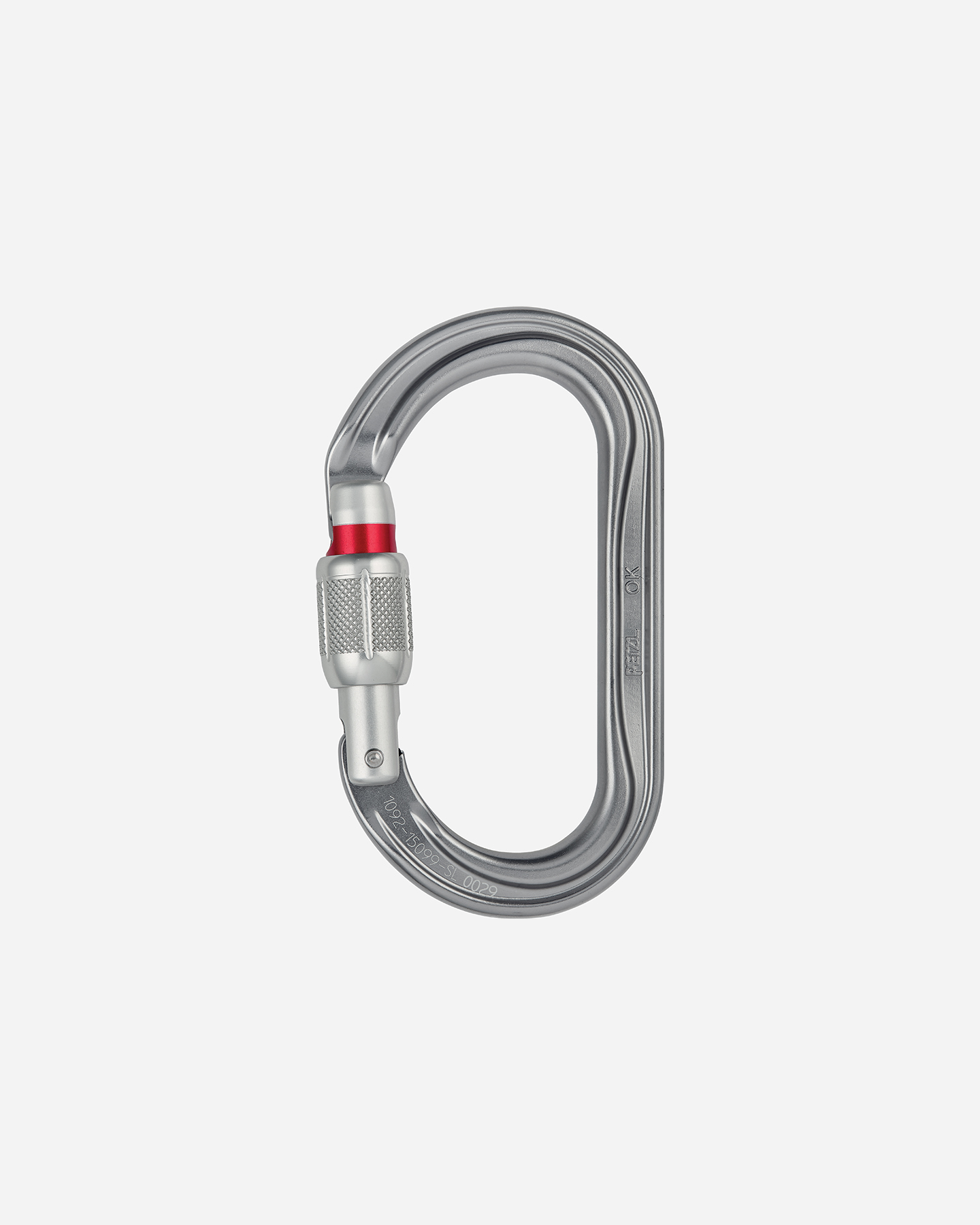 Moschettone PETZL OK SL - Grigio - 0 | Cisalfa Sport