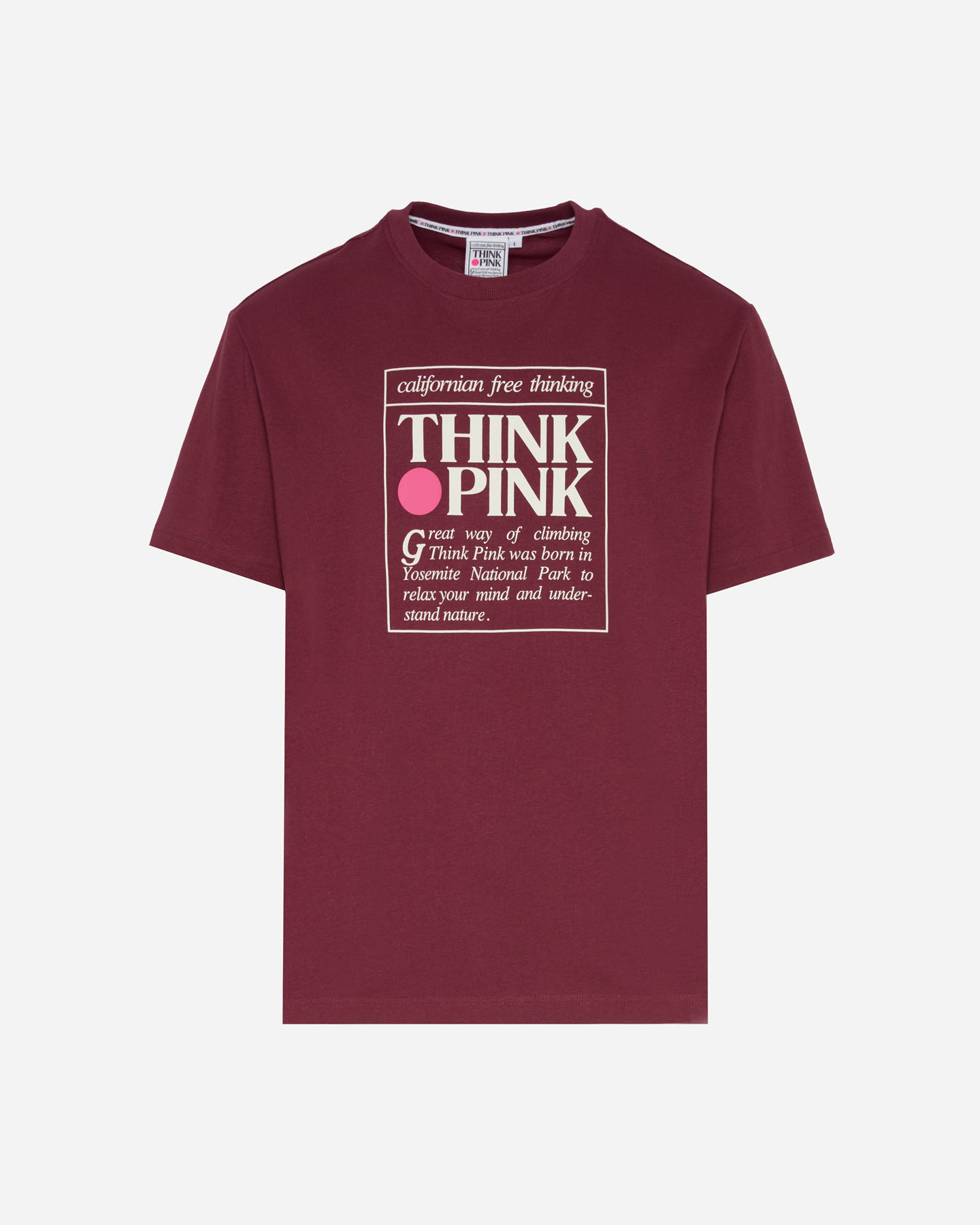 T-shirt THINK PINK BIG LOGO M - Rosso - 0 | Cisalfa Sport