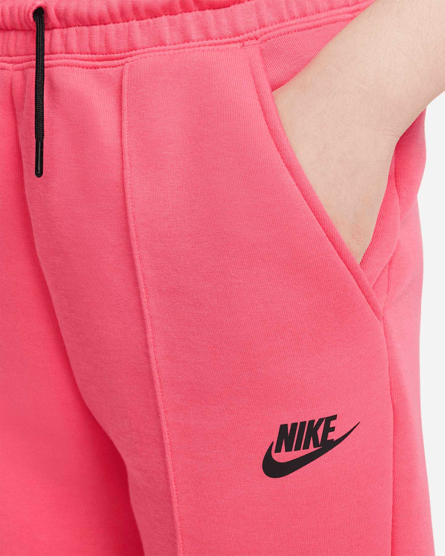 Pantalone NIKE TECH FLEECE JR - Rosa - 2 | Cisalfa Sport