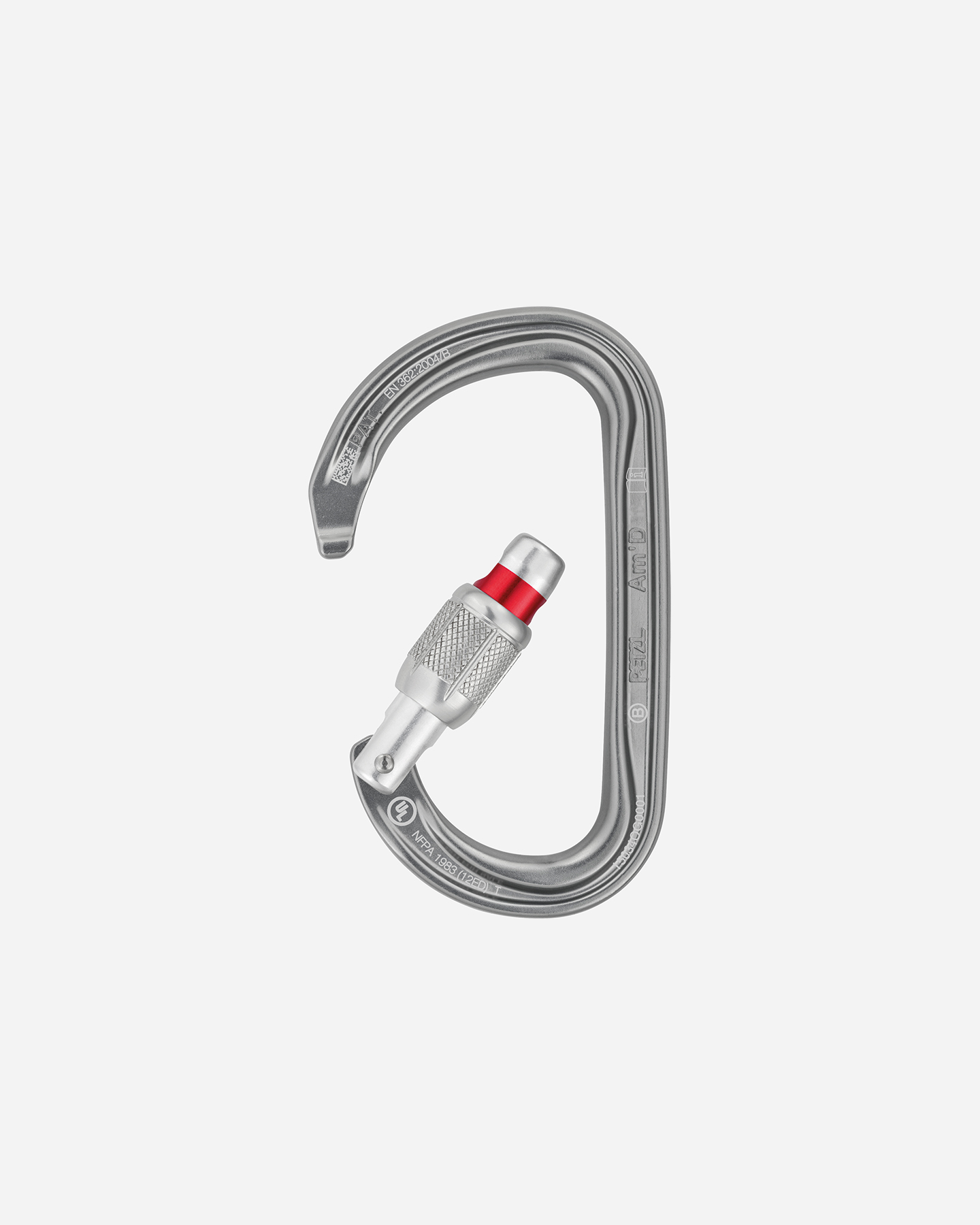 Moschettone PETZL AM'D SL - Argento - 2 | Cisalfa Sport