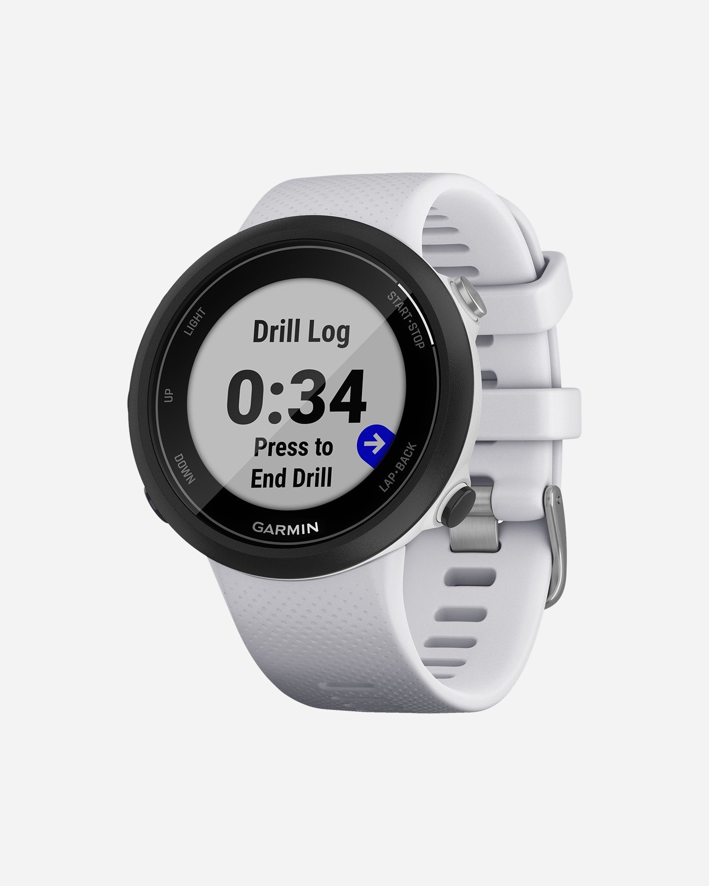 Orologio multifunzione GARMIN SWIM 2 - Bianco - 2 | Cisalfa Sport