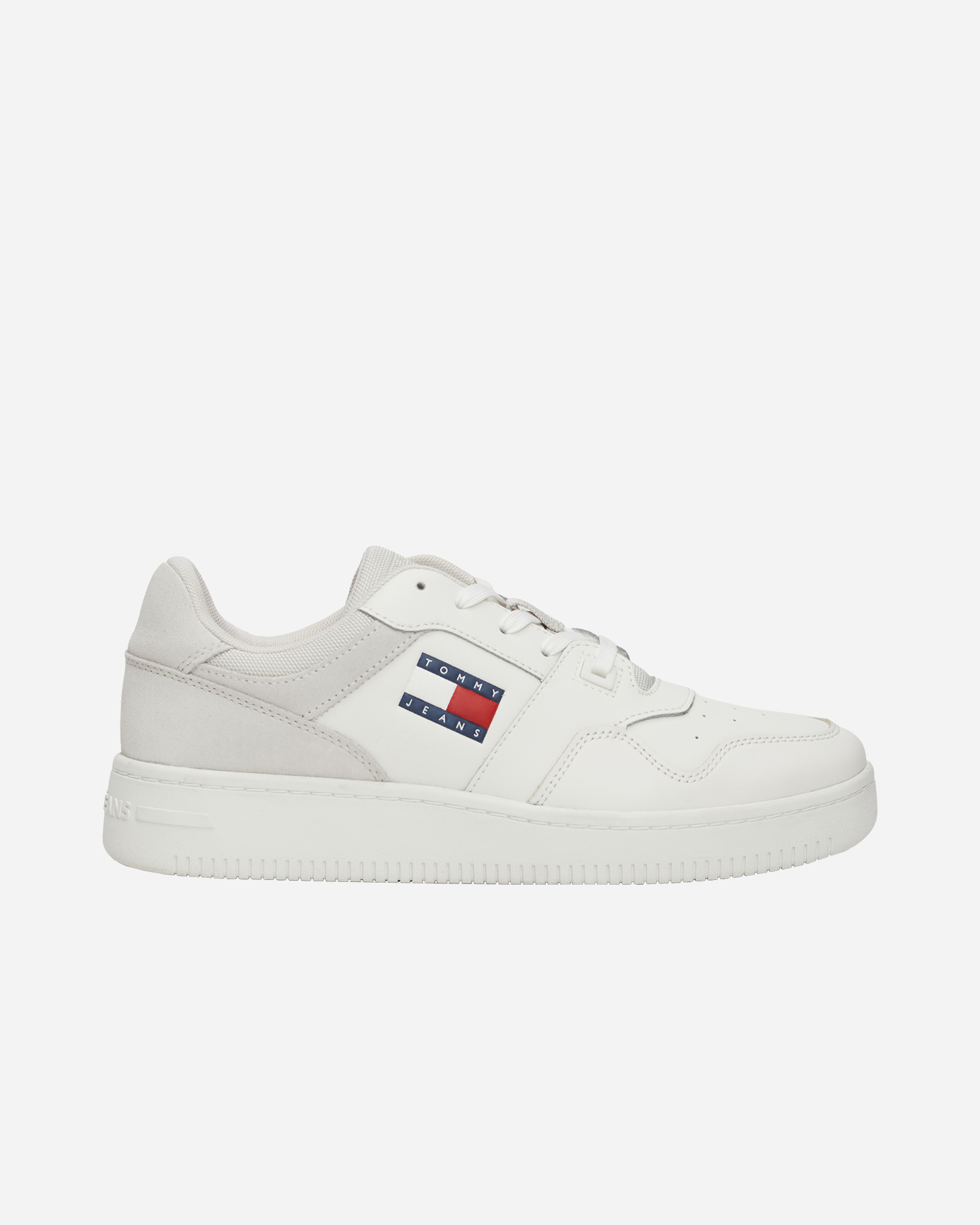 Scarpe sneakers TOMMY HILFIGER RETRO BASKET MIX MEDIA W - 0 | Cisalfa Sport