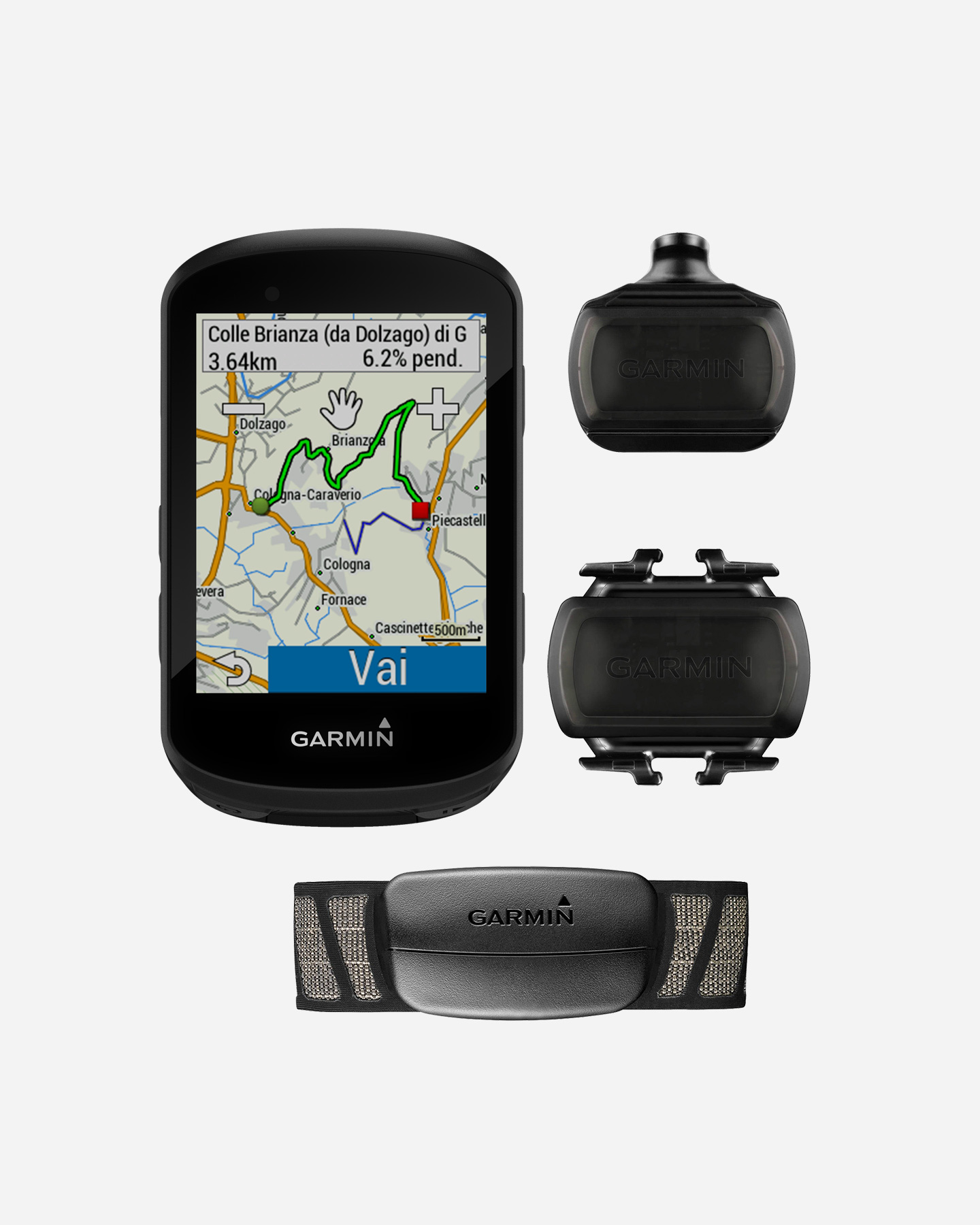 Ciclocomputer GARMIN EDGE 530 SENSOR BUNDLE - Nero - 0 | Cisalfa Sport