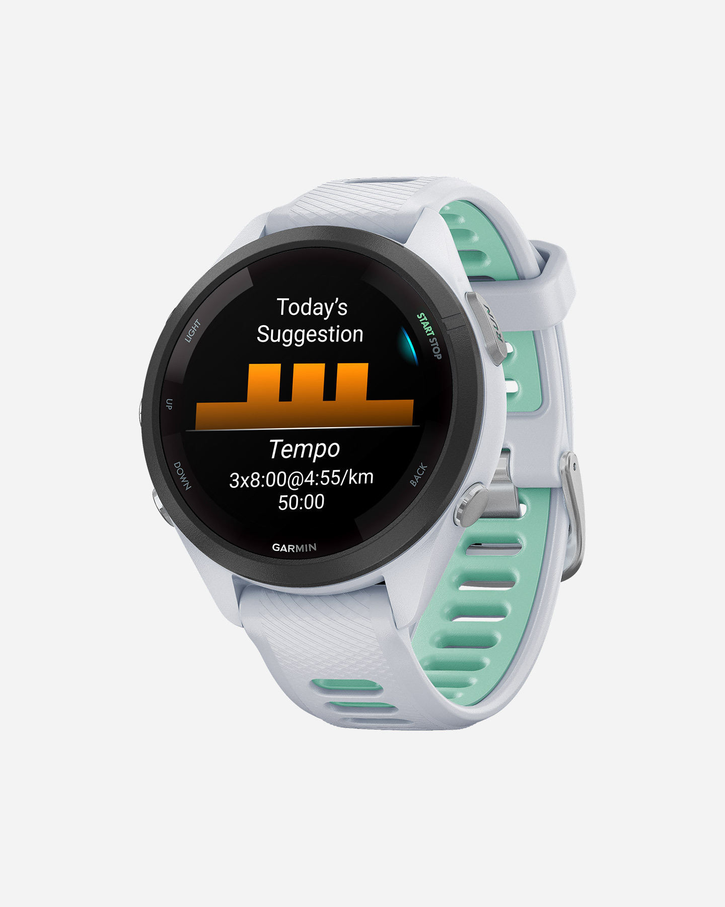 Orologio multifunzione GARMIN FORERUNNER 265S - Bianco - 2 | Cisalfa Sport