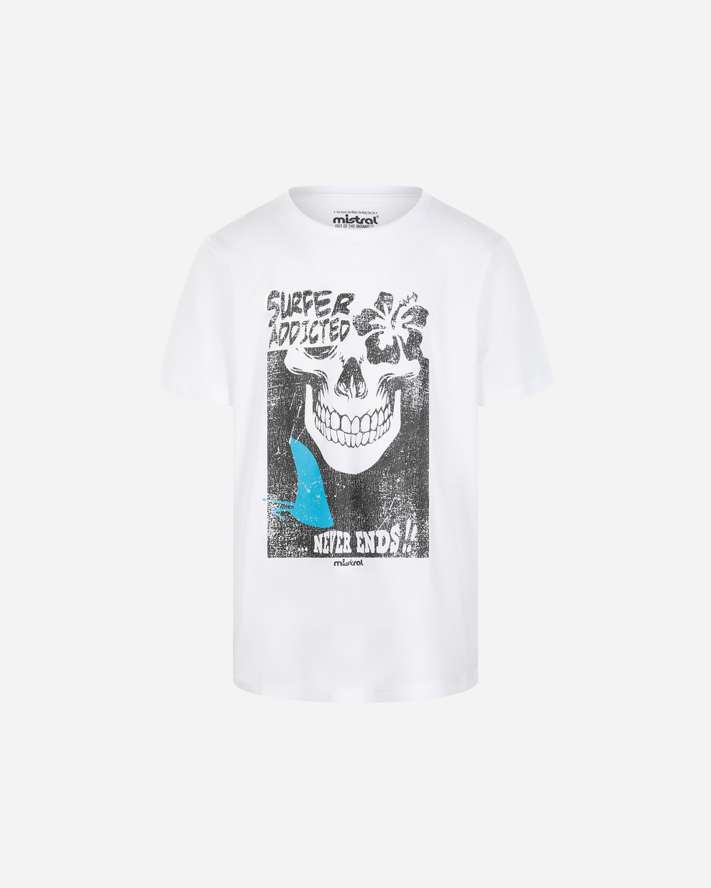 T-shirt MISTRAL KISS SKULL JR - Bianco - 0 | Cisalfa Sport