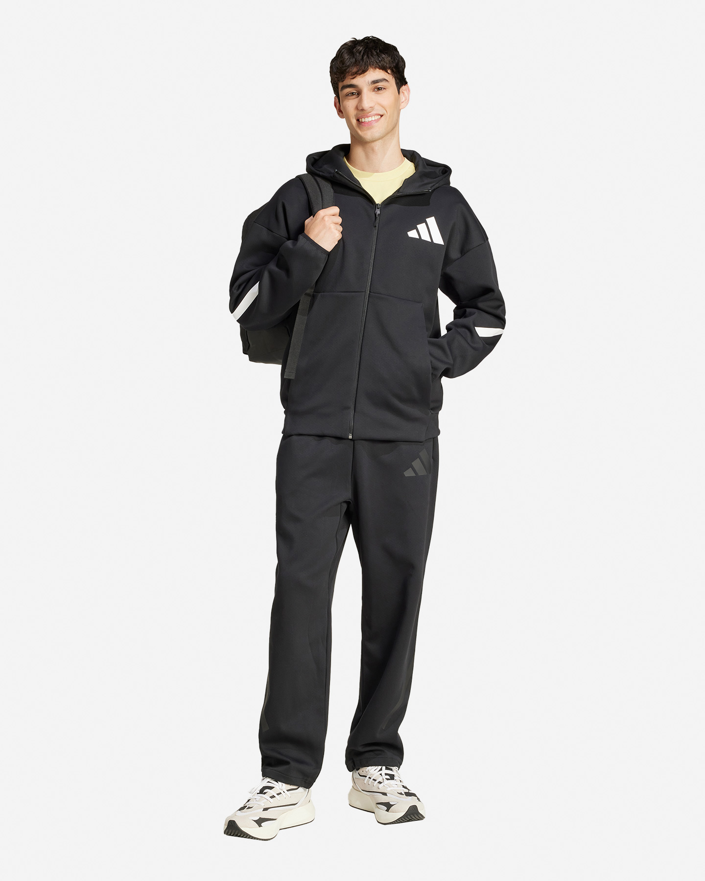Felpa ADIDAS Z.N.E. M - Nero - 3 | Cisalfa Sport