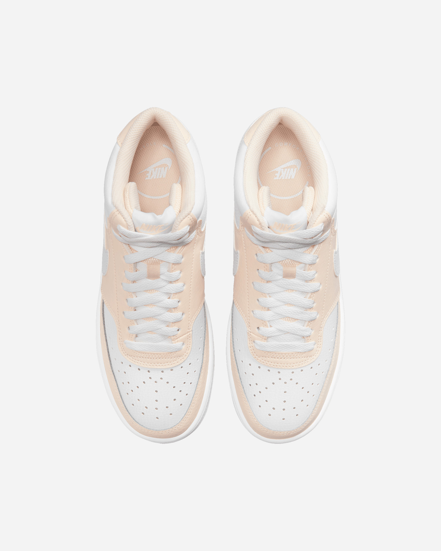 Scarpe sneakers NIKE COURT VISION MID W - Rosa - 2 | Cisalfa Sport