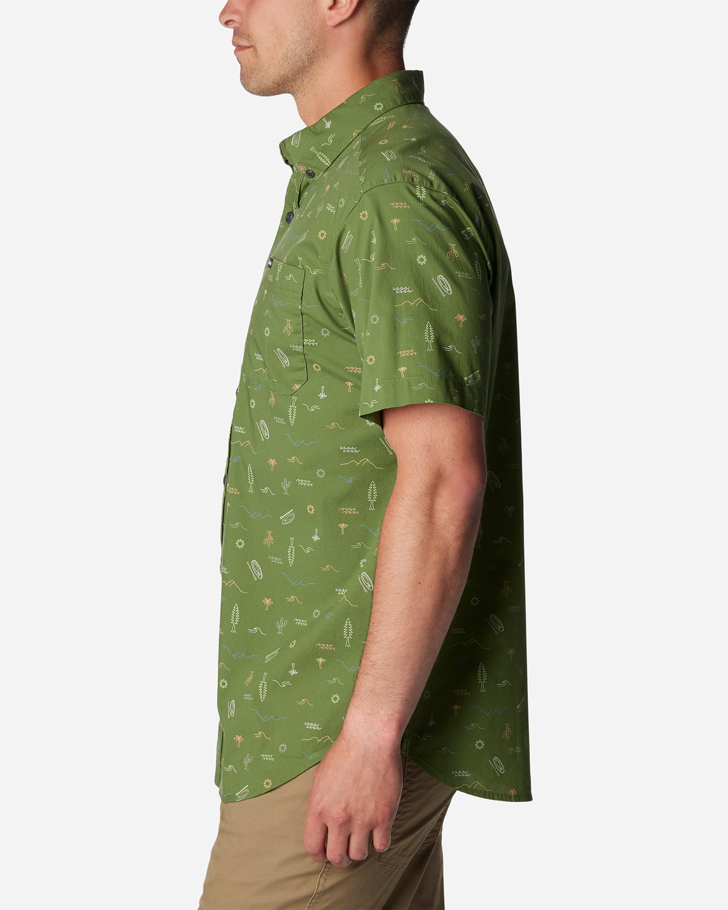 Camicia COLUMBIA RAPID RIVERS M - Verde - 1 | Cisalfa Sport