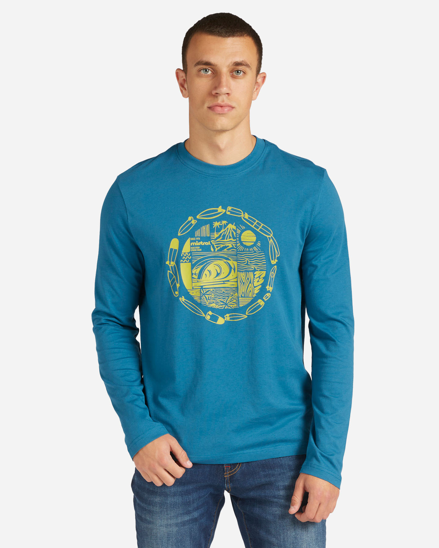 T-shirt MISTRAL CITY M - Blu - 0 | Cisalfa Sport