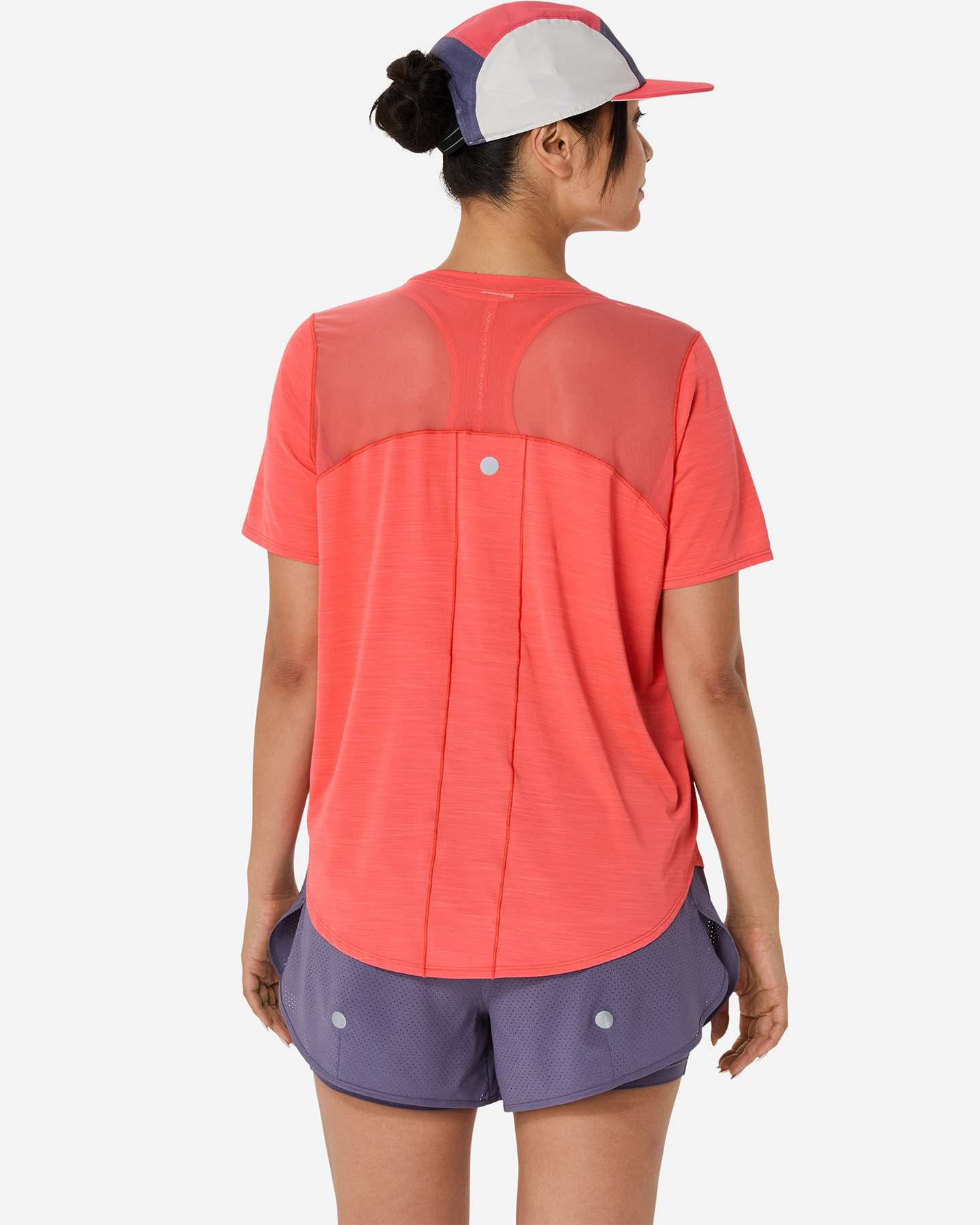 T-shirt running ASICS ROAD W - Rosso - 2 | Cisalfa Sport
