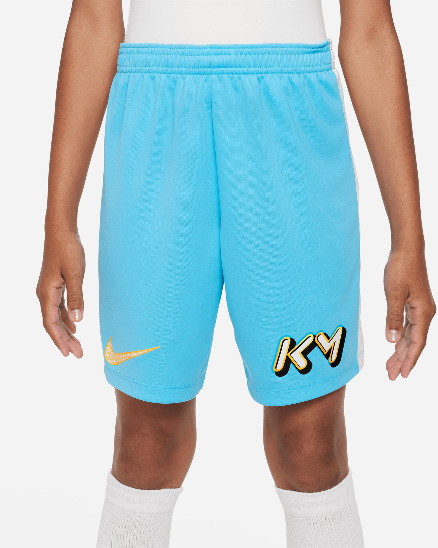Pantaloncini calcio NIKE MBAPPE JR - Azzurro - 3 | Cisalfa Sport