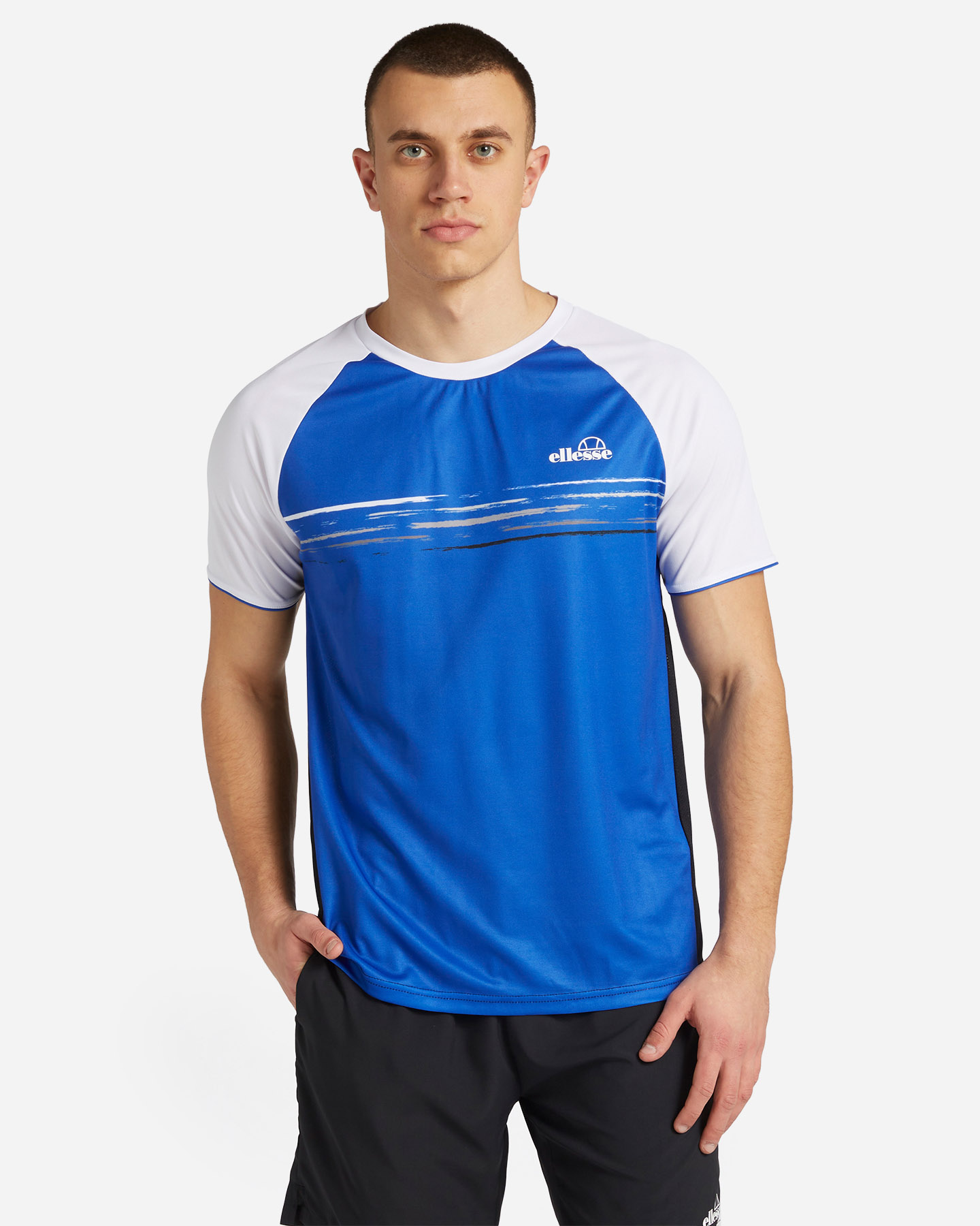 T-shirt tennis ELLESSE FIVE STRIPES M - 0 | Cisalfa Sport