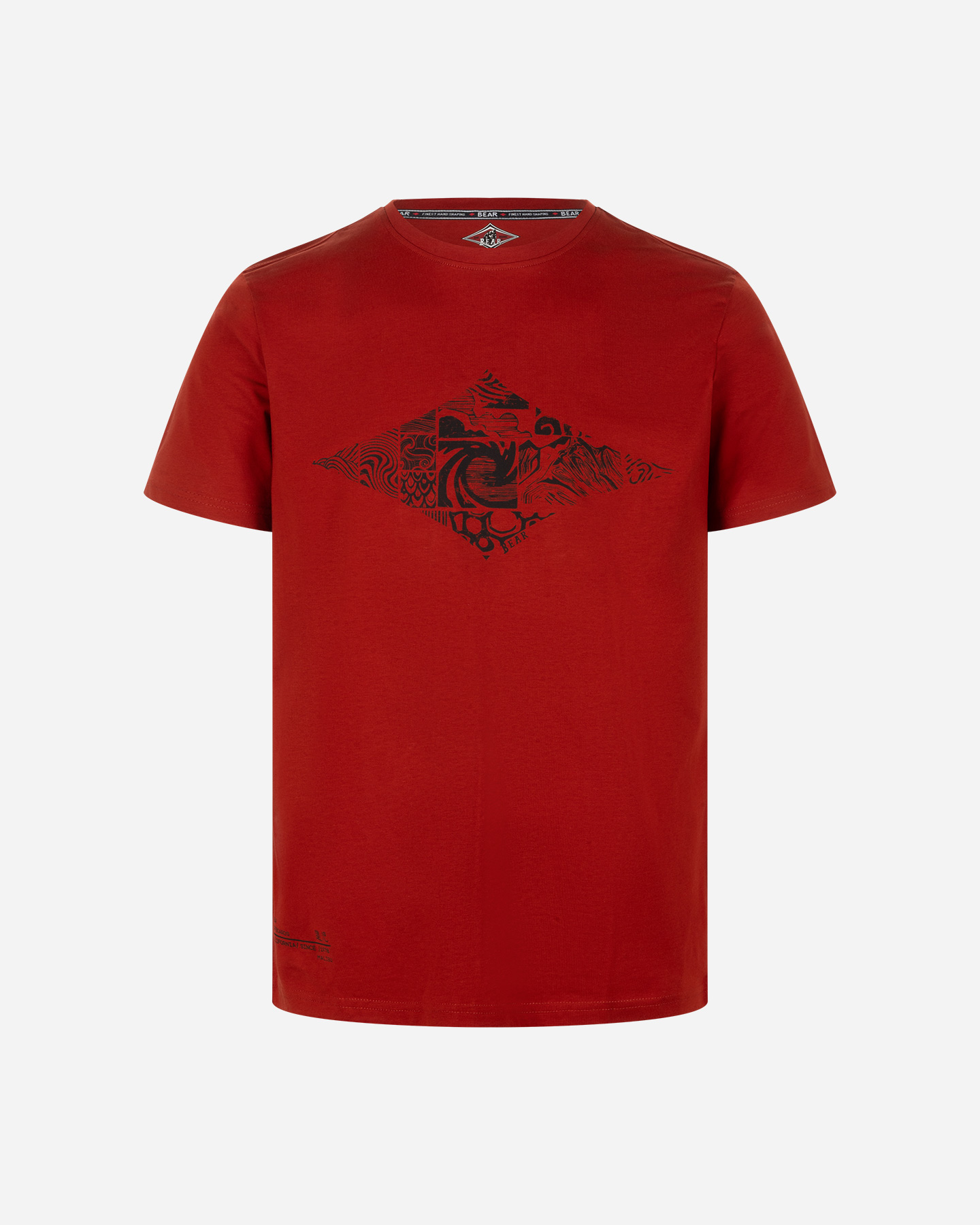 T-shirt BEAR URBAN ASKED M - Rosso - 0 | Cisalfa Sport