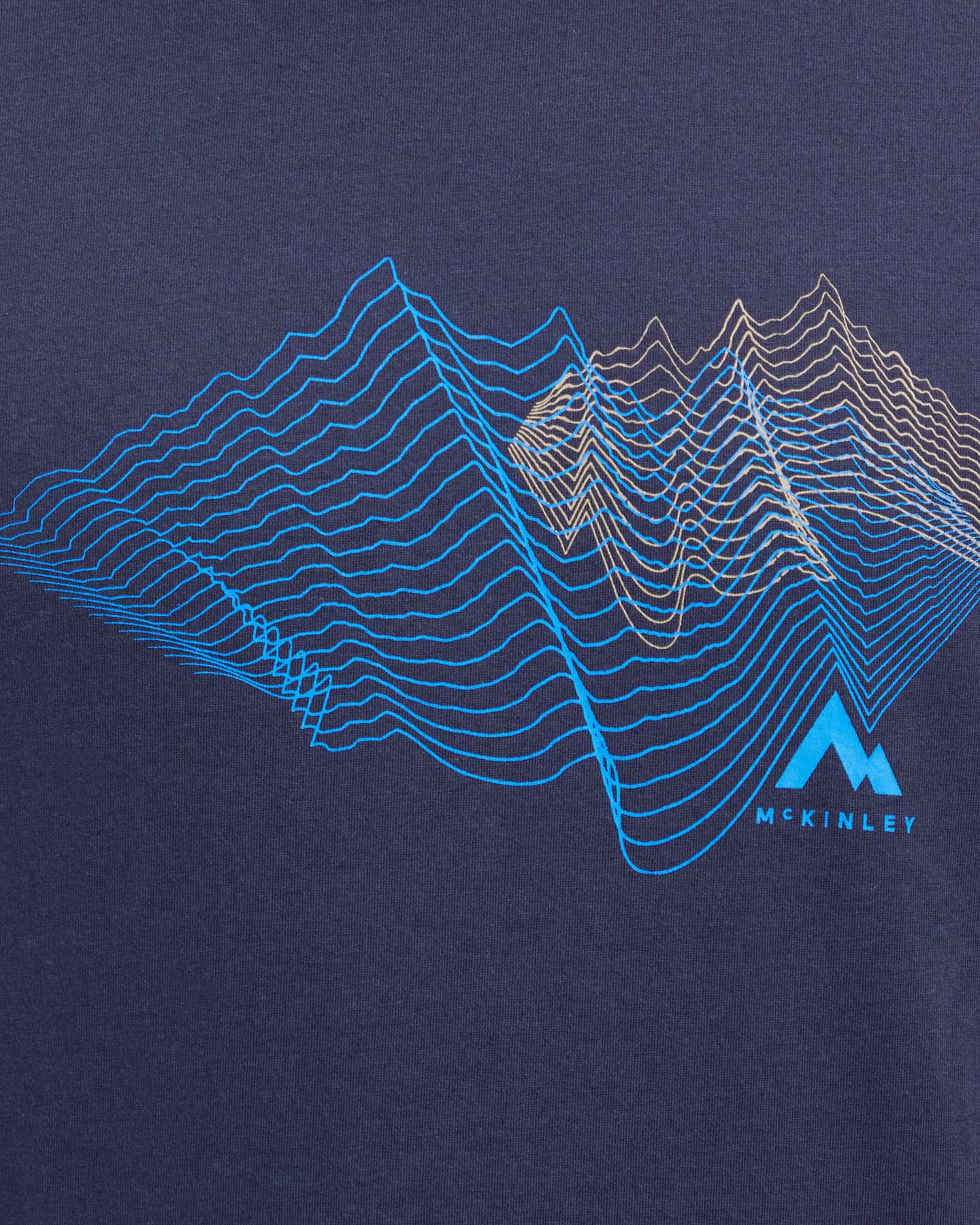 T-shirt MCKINLEY HEMO II M - Blu Navy - 4 | Cisalfa Sport