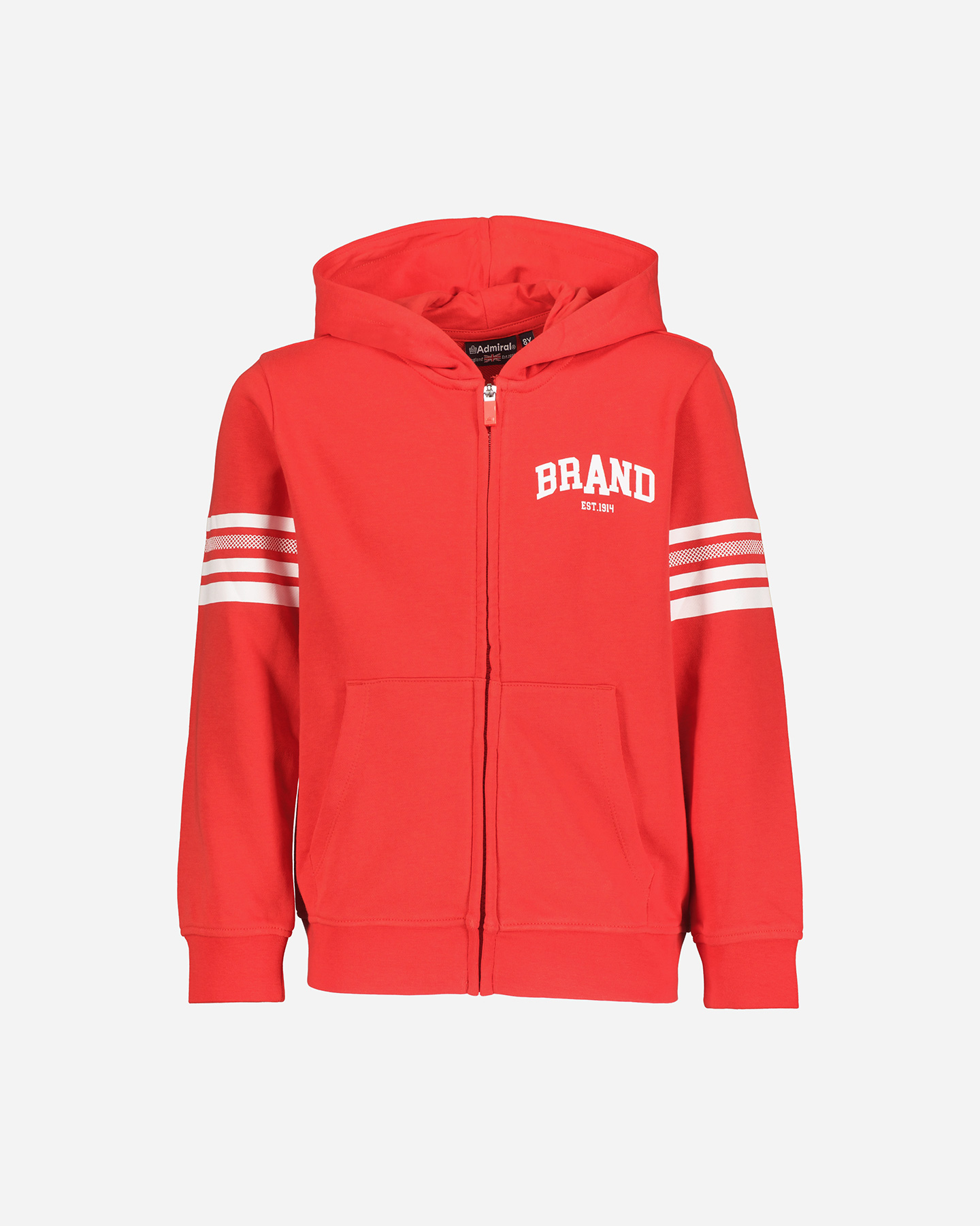 Felpa ADMIRAL BASIC SPORT JR - Rosso - 0 | Cisalfa Sport