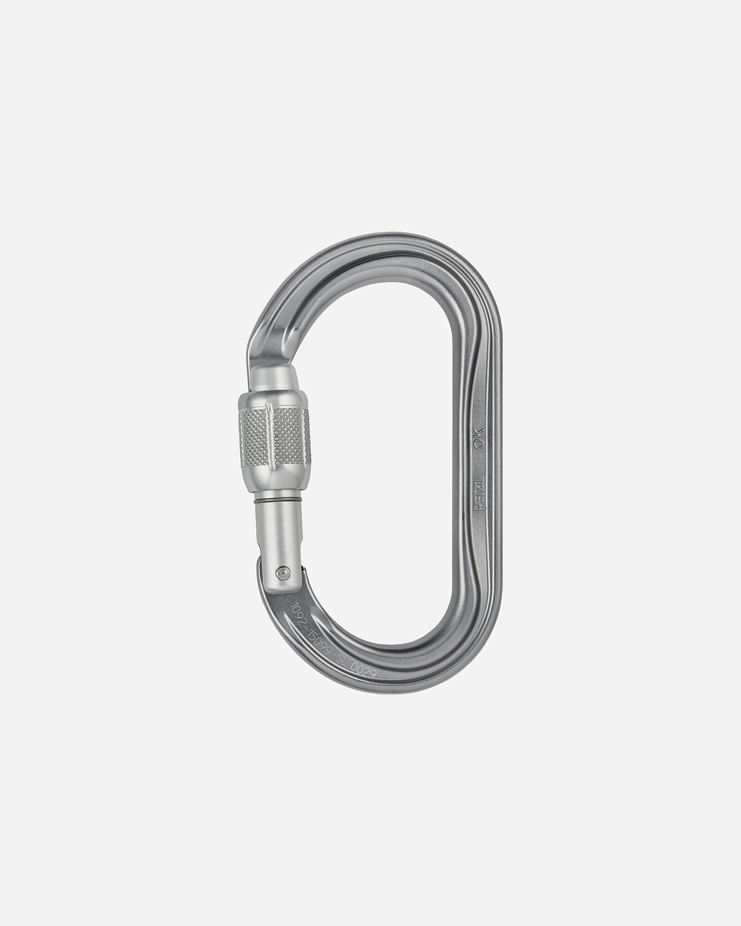 Moschettone PETZL OK SL - Grigio - 1 | Cisalfa Sport