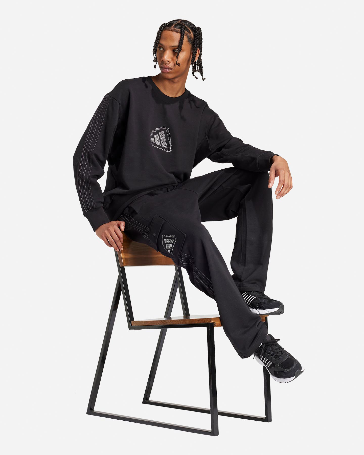 Pantalone ADIDAS ALL SZN CARGO M - Nero - 3 | Cisalfa Sport