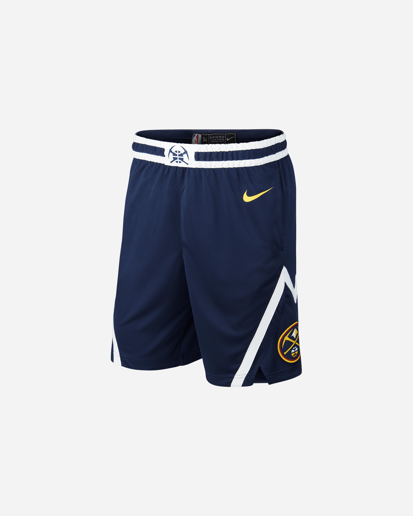 Pantaloncini basket NIKE DENVER NUGGETS ICON M - Blu Navy - 0 | Cisalfa Sport