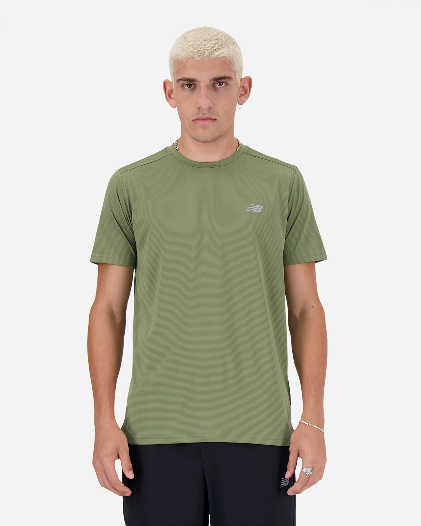 T-shirt running NEW BALANCE RUN M - Nero - 0 | Cisalfa Sport
