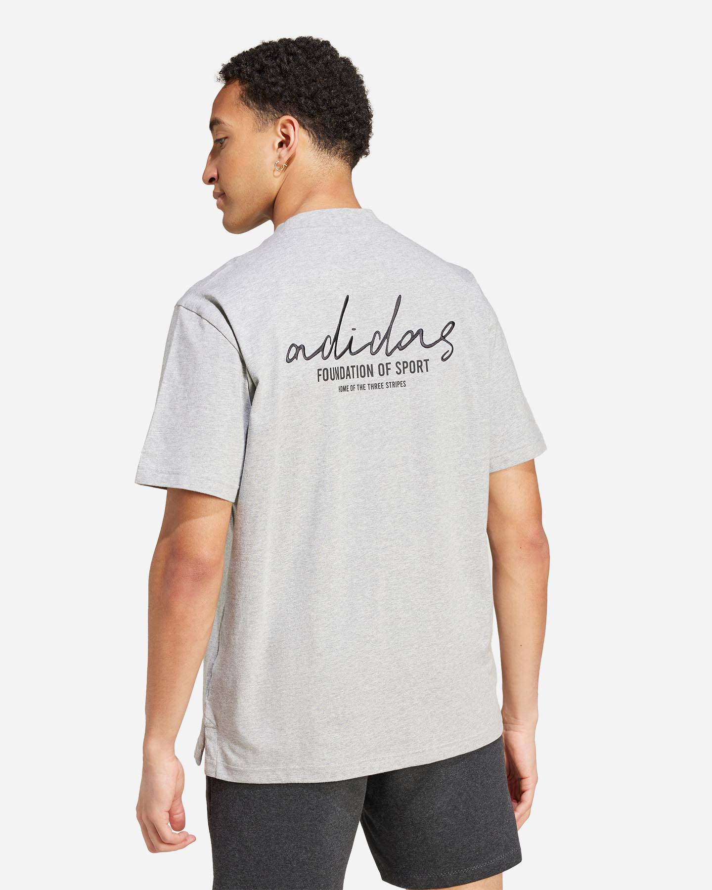 T-shirt ADIDAS BRAND LOVE M - Grigio - 2 | Cisalfa Sport
