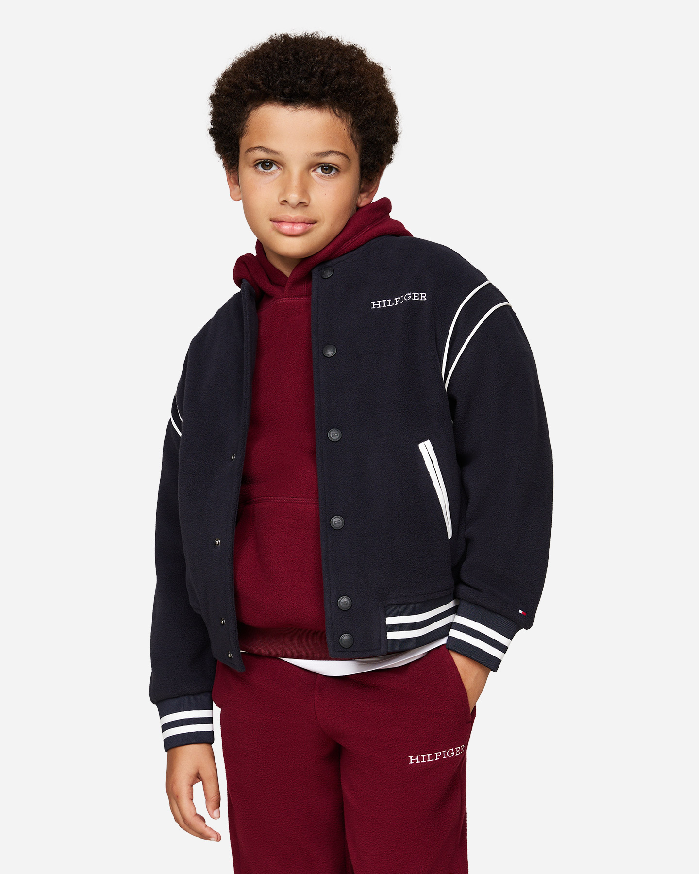 Giubbotto TOMMY HILFIGER POLAR FL VARSITY JR - 0 | Cisalfa Sport