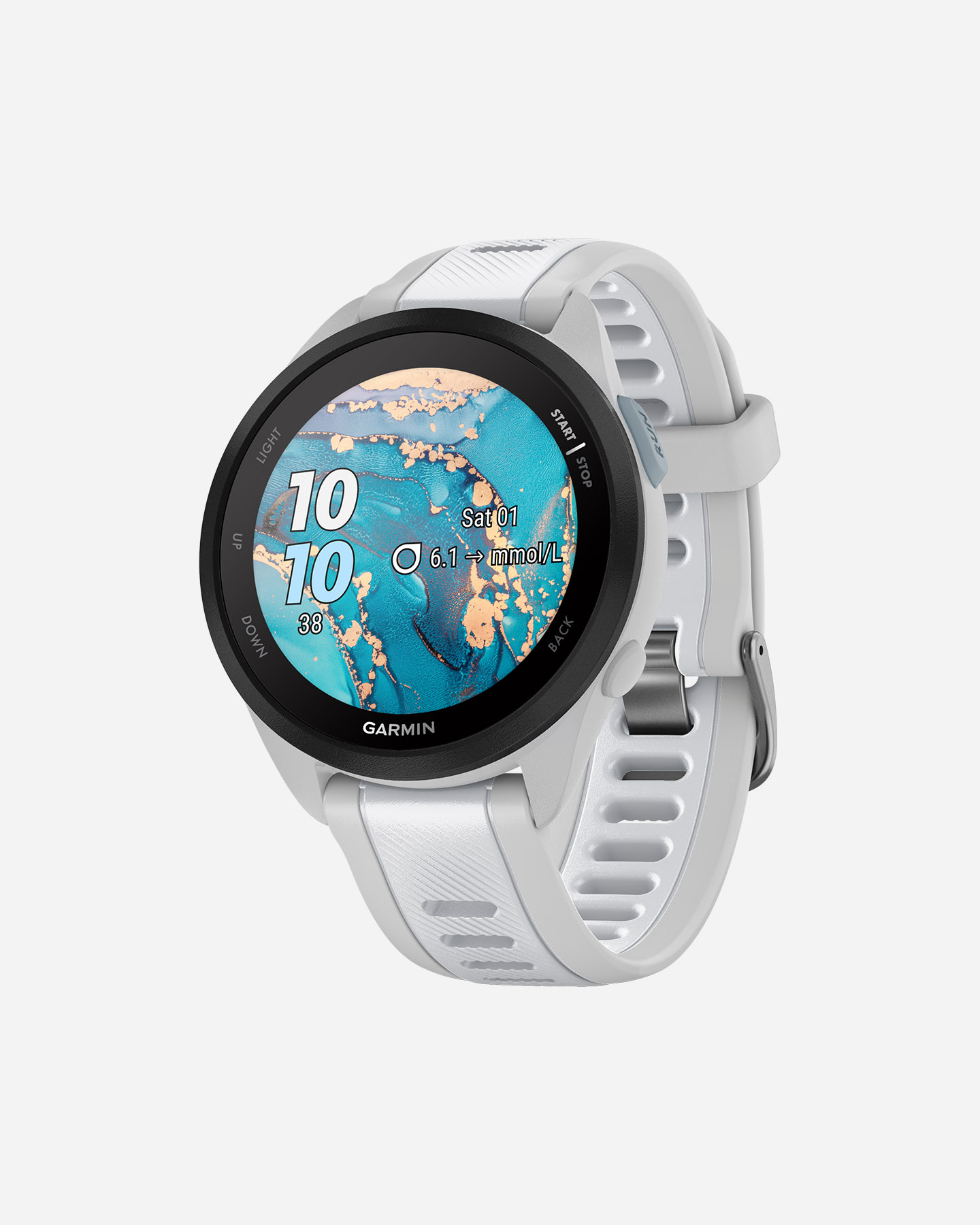 Orologio multifunzione GARMIN FORERUNNER 165 - Bianco - 3 | Cisalfa Sport