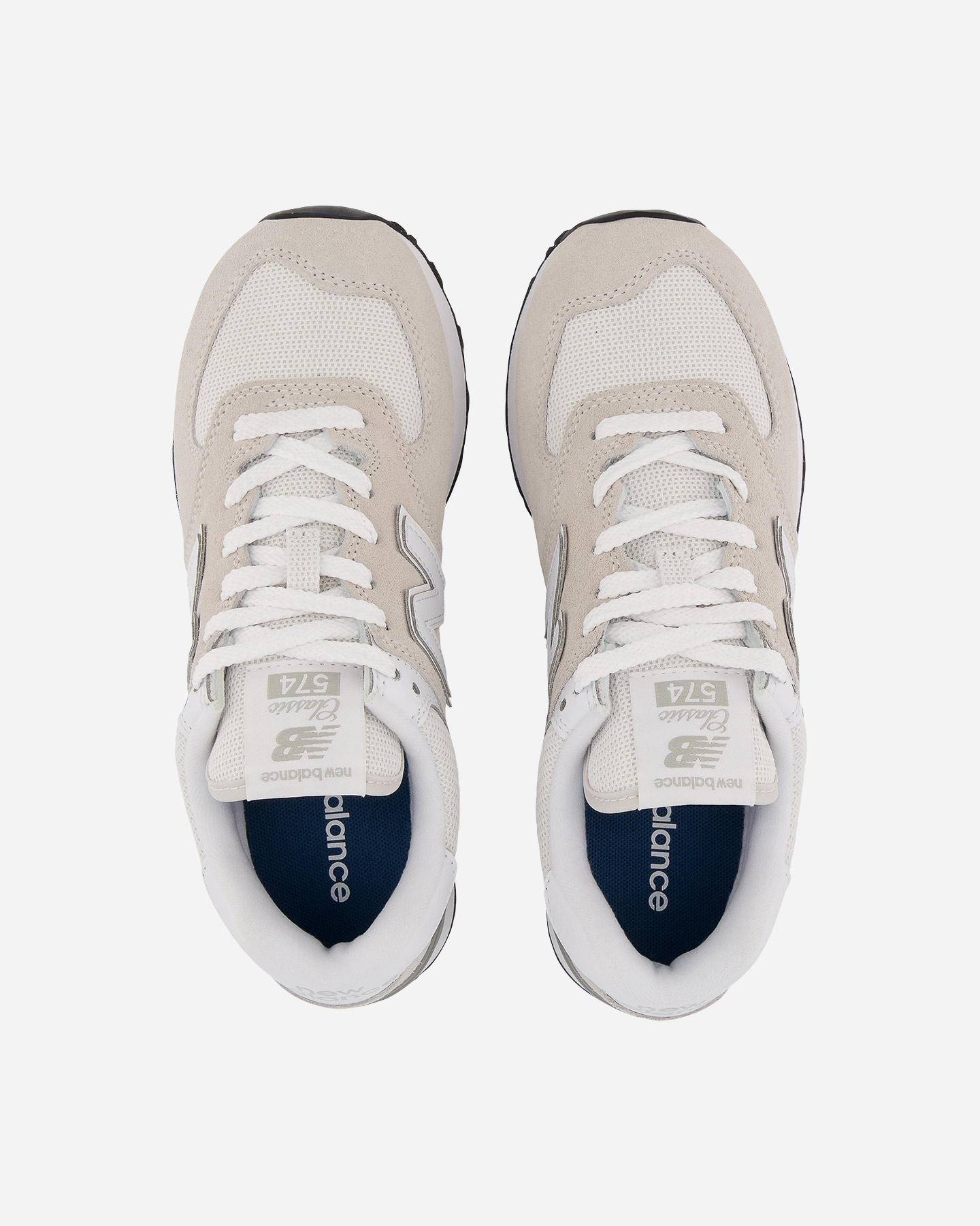 Scarpe sneakers NEW BALANCE 574 W - Bianco - 3 | Cisalfa Sport