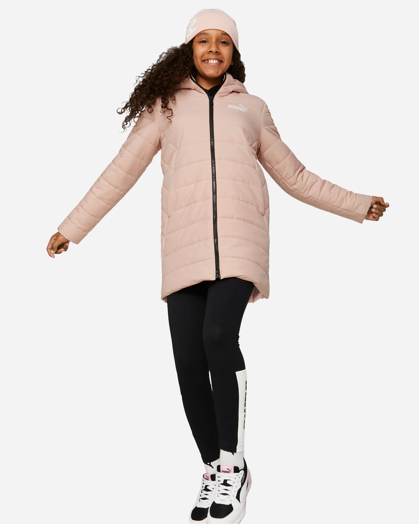 Berretto PUMA LOGO EXTENDED JR - Rosa - 3 | Cisalfa Sport