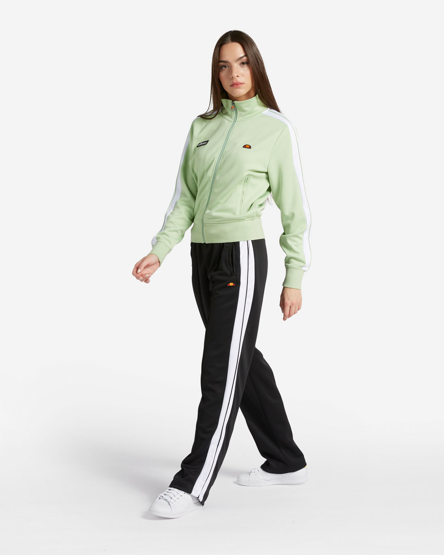 Felpa ELLESSE CLASSIC PATCH W - Verde - 3 | Cisalfa Sport