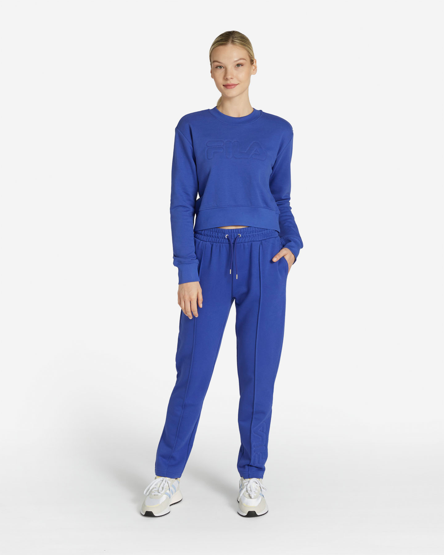 Felpa FILA GLAM ROCK ESSENTIAL W - Viola - 1 | Cisalfa Sport