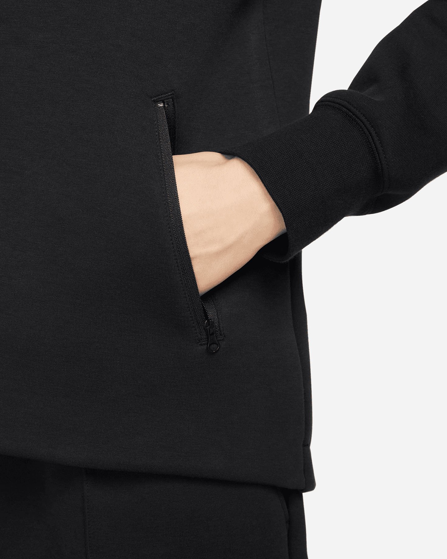 Felpa NIKE TECH FLEECE W - Nero - 2 | Cisalfa Sport