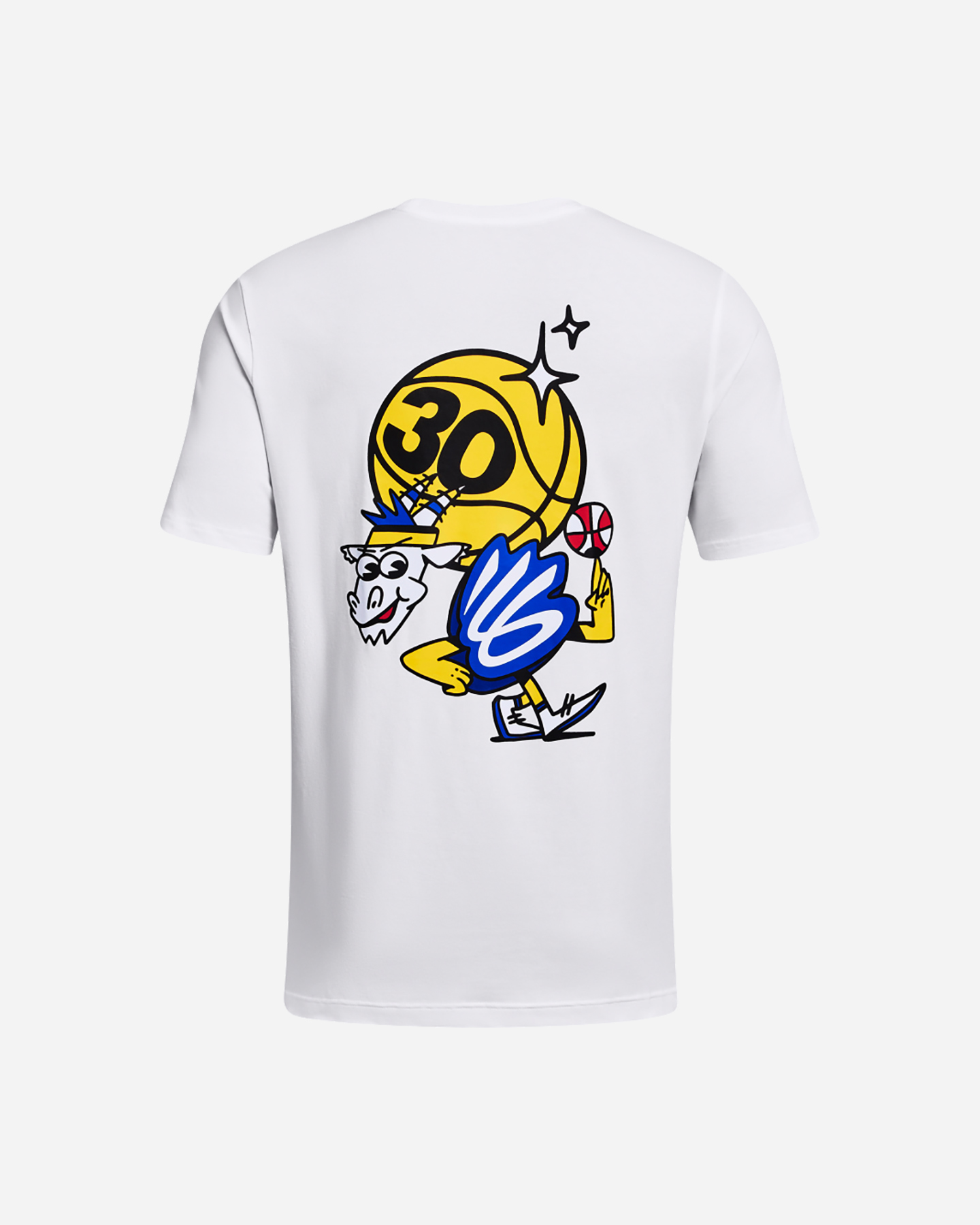 Maglia basket UNDER ARMOUR CURRY DUB GOAT M - Bianco - 1 | Cisalfa Sport