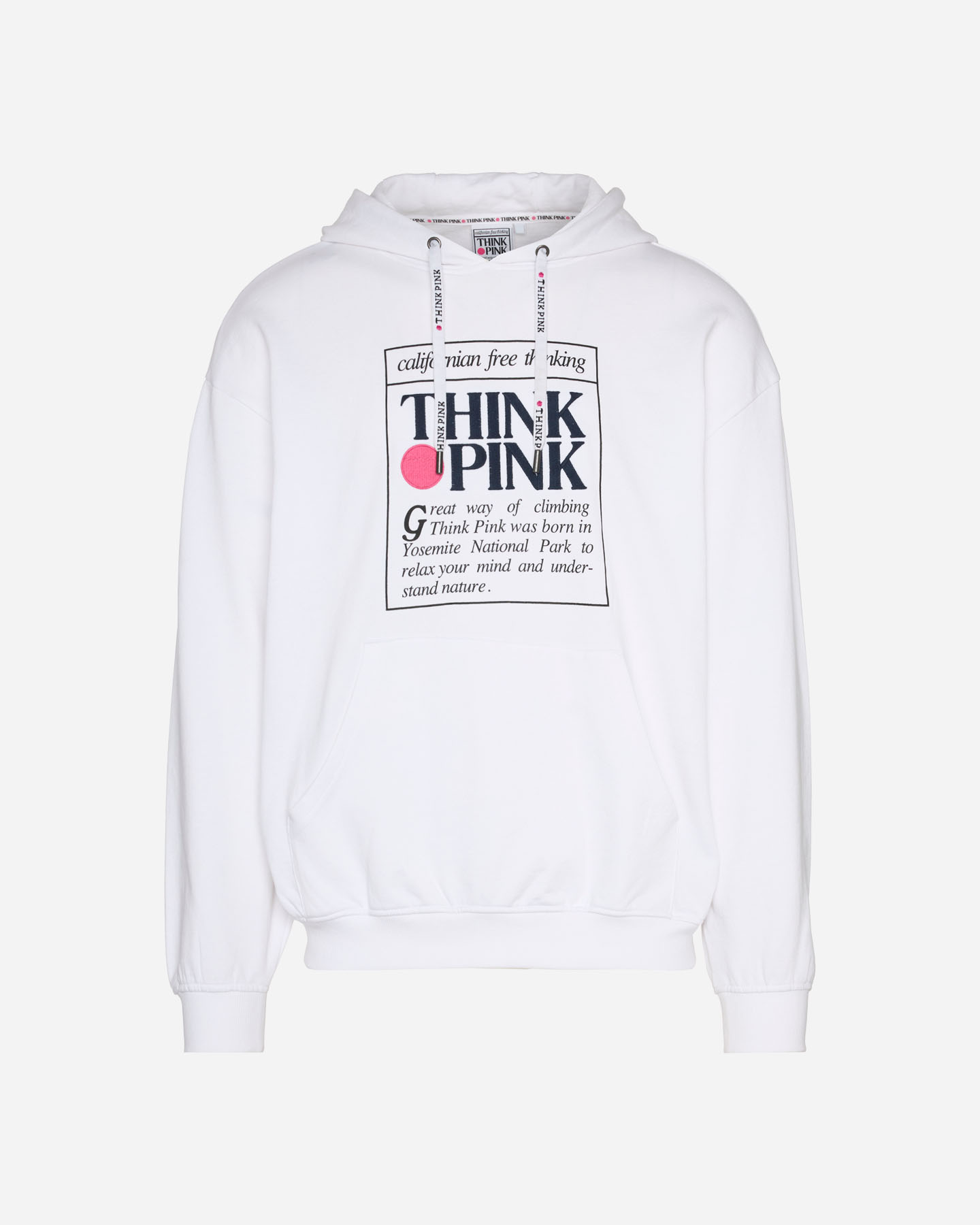 Felpa THINK PINK GOPCORE M - Bianco - 0 | Cisalfa Sport