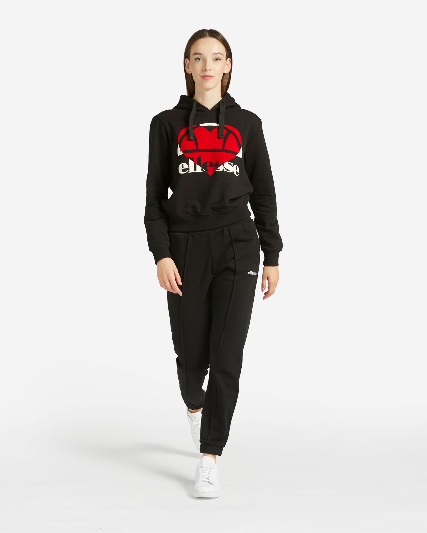 Felpa ELLESSE BASIC W - Nero - 3 | Cisalfa Sport