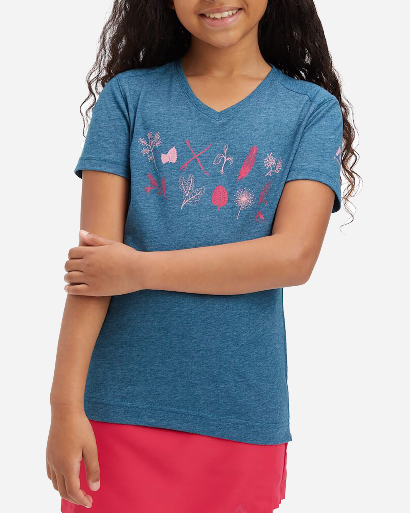 T-shirt MCKINLEY ZORMA II GLS JR - Blu Navy - 3 | Cisalfa Sport