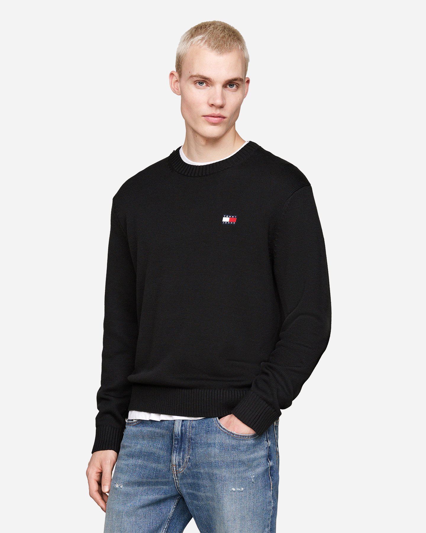 Maglione TOMMY HILFIGER REGULAR BADGE M - 1 | Cisalfa Sport